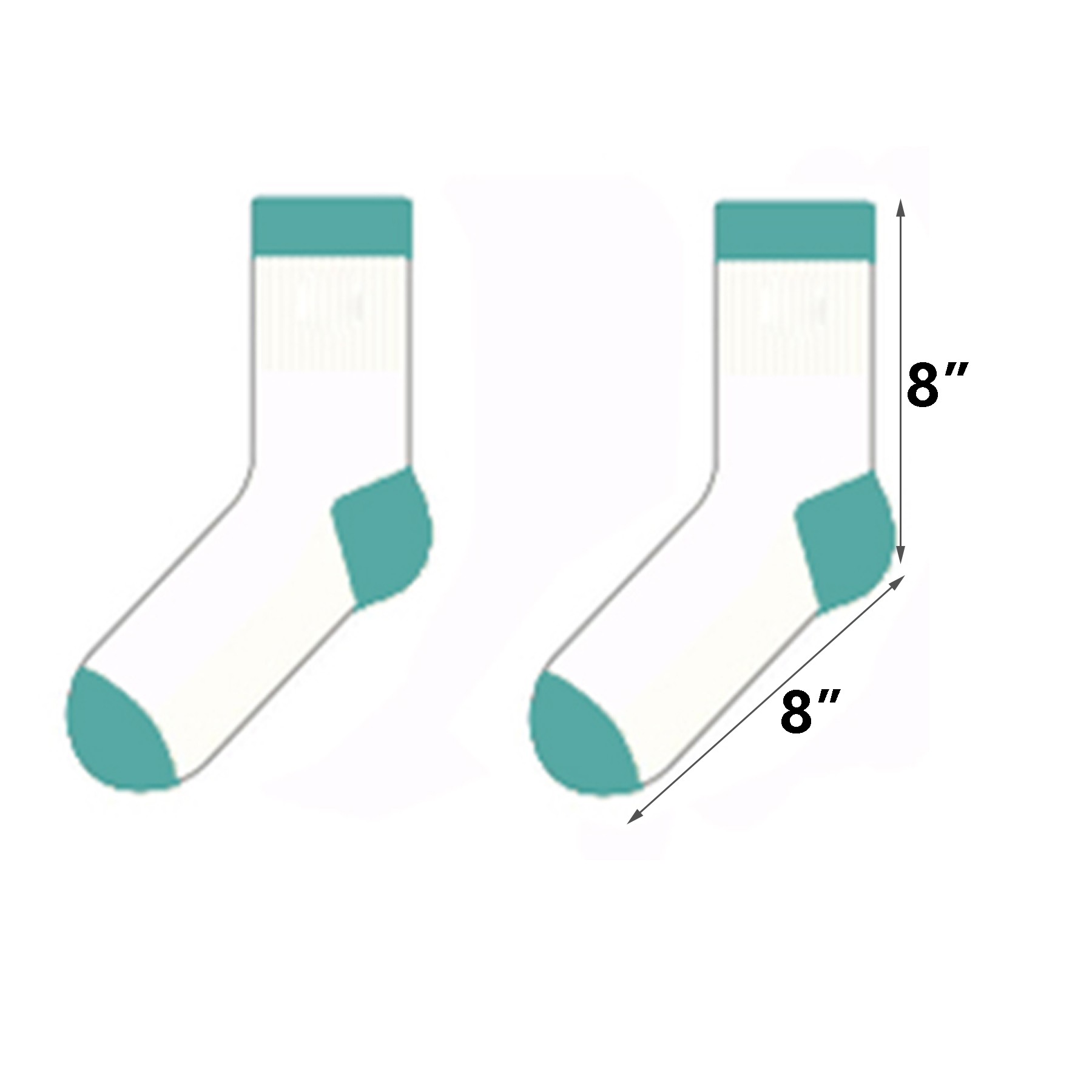 Jacquard Crew Socks 2