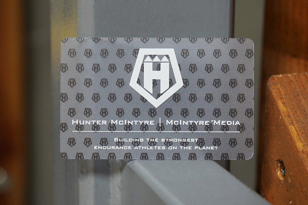 Quick Translucent Plastic Business Cards 4