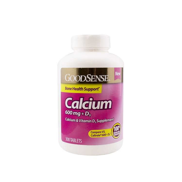 GoodSense Calcium Tablets - 300/Bottle 600 mg 2