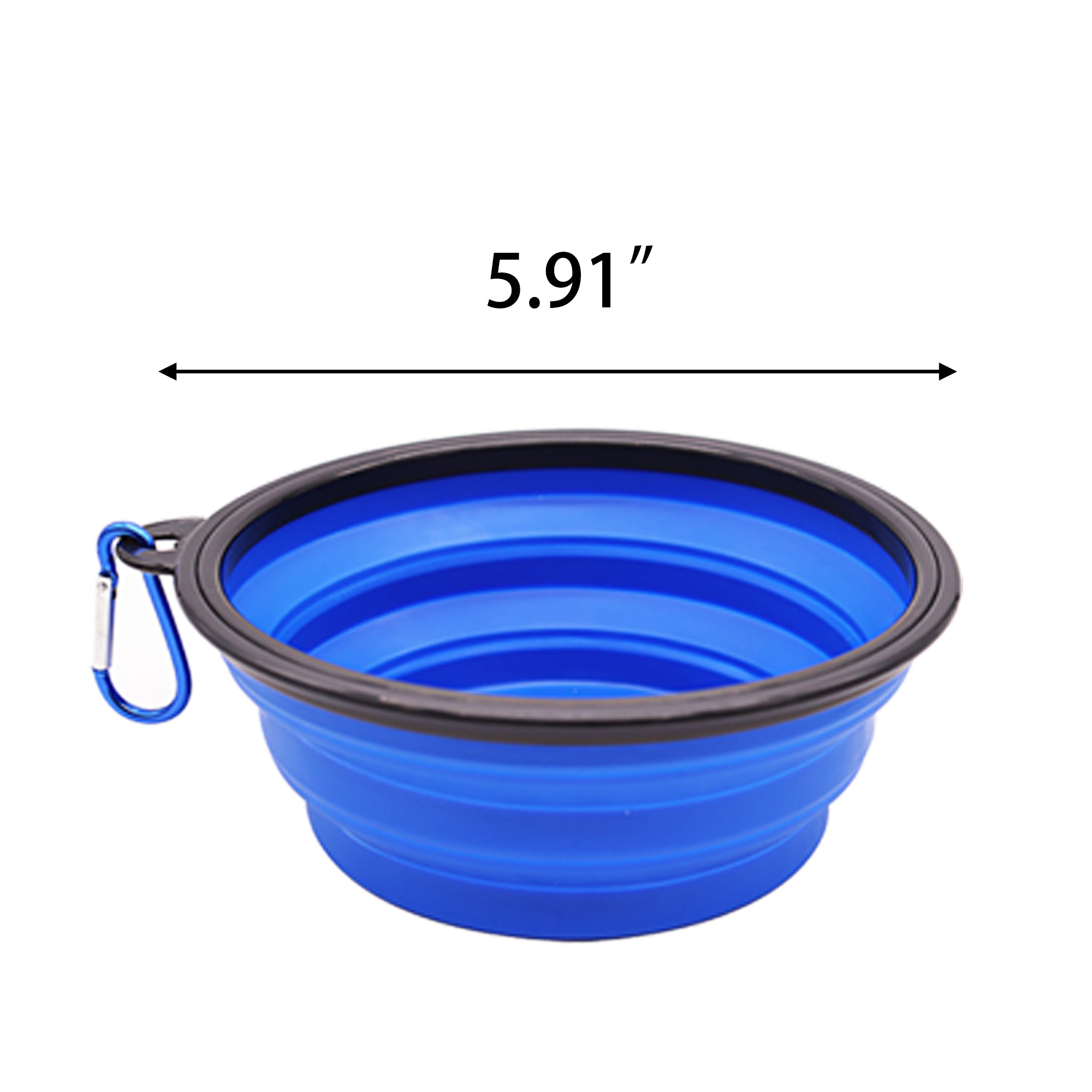 Portable Silicone Pet Travel Bowl 2