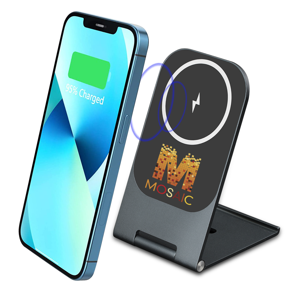 Harper Court 15W Foldable Magnetic Wireless Charger Stand 8