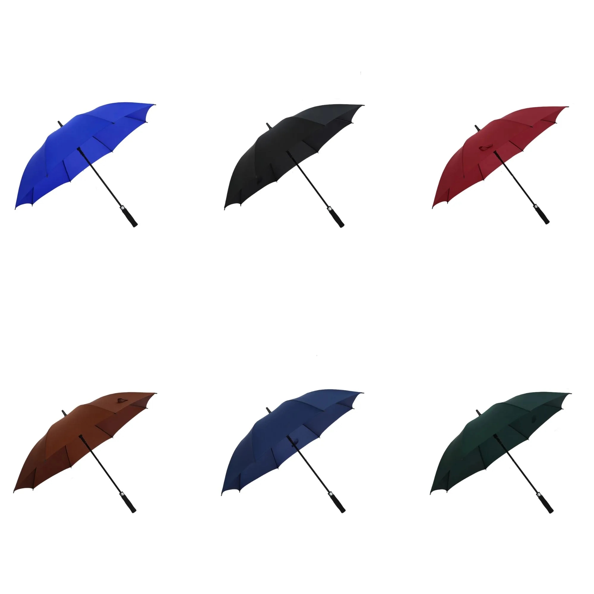 Large Wind Resistant Straight Pole Golf Umbrella 2