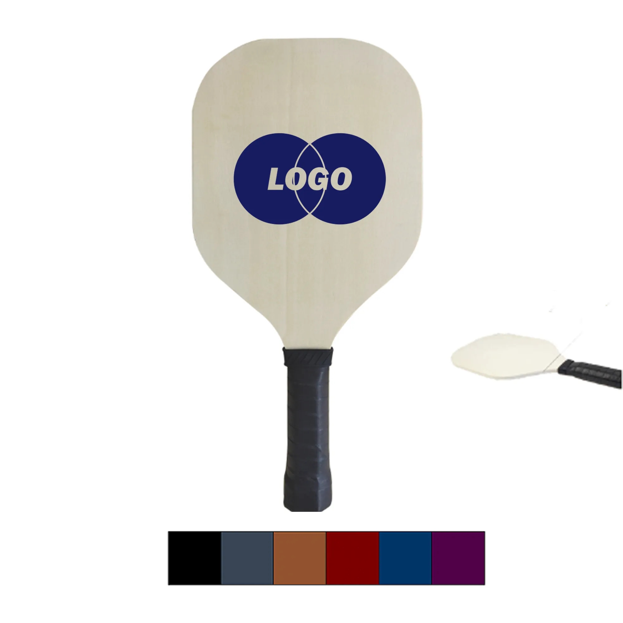 Custom Wooden Pickleball Racket MOQ 20pcs 2