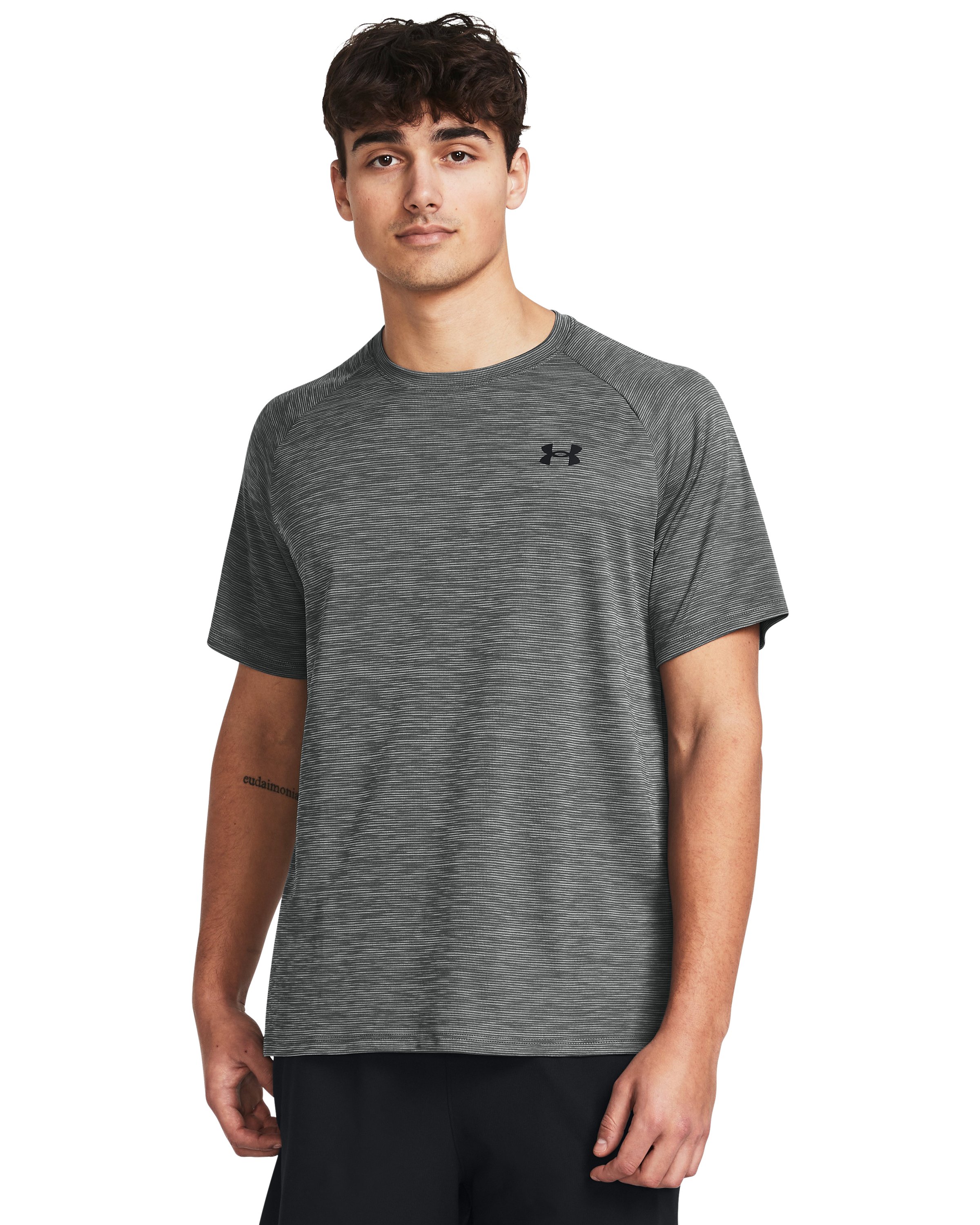 UA Tech Textured Men's Short Sleeve 4