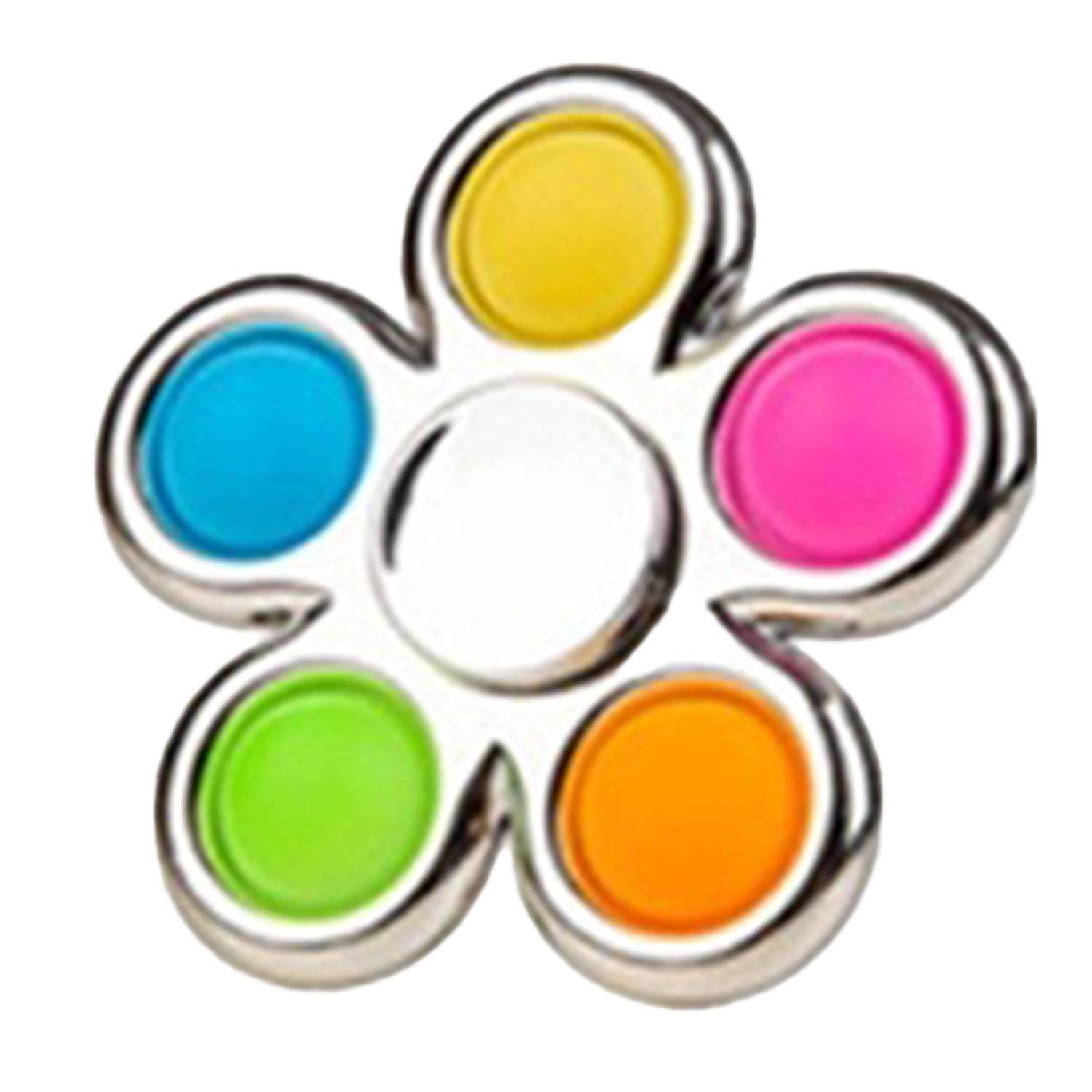 Push Pop Fidget Toy Anti-Stress Dimple Spinner 14