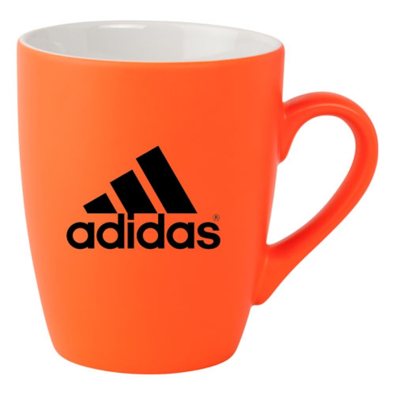 Neon Soft Touch 12oz Ceramic Mugs 4