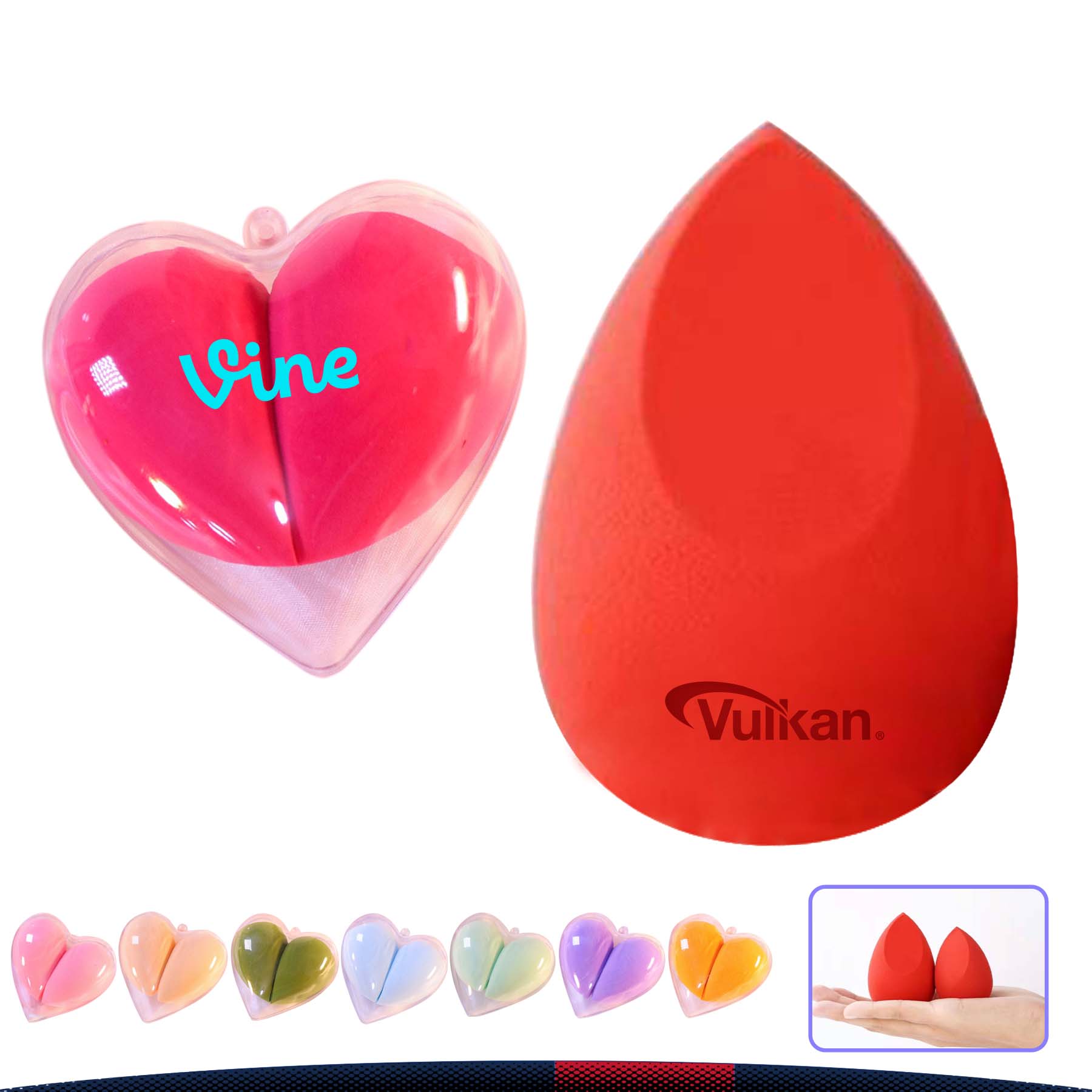 Adnict Beauty Sponge Set 9