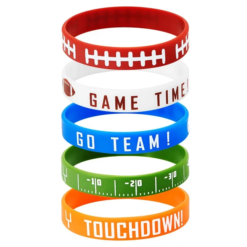Customized Sports Silicone Wristbands 1
