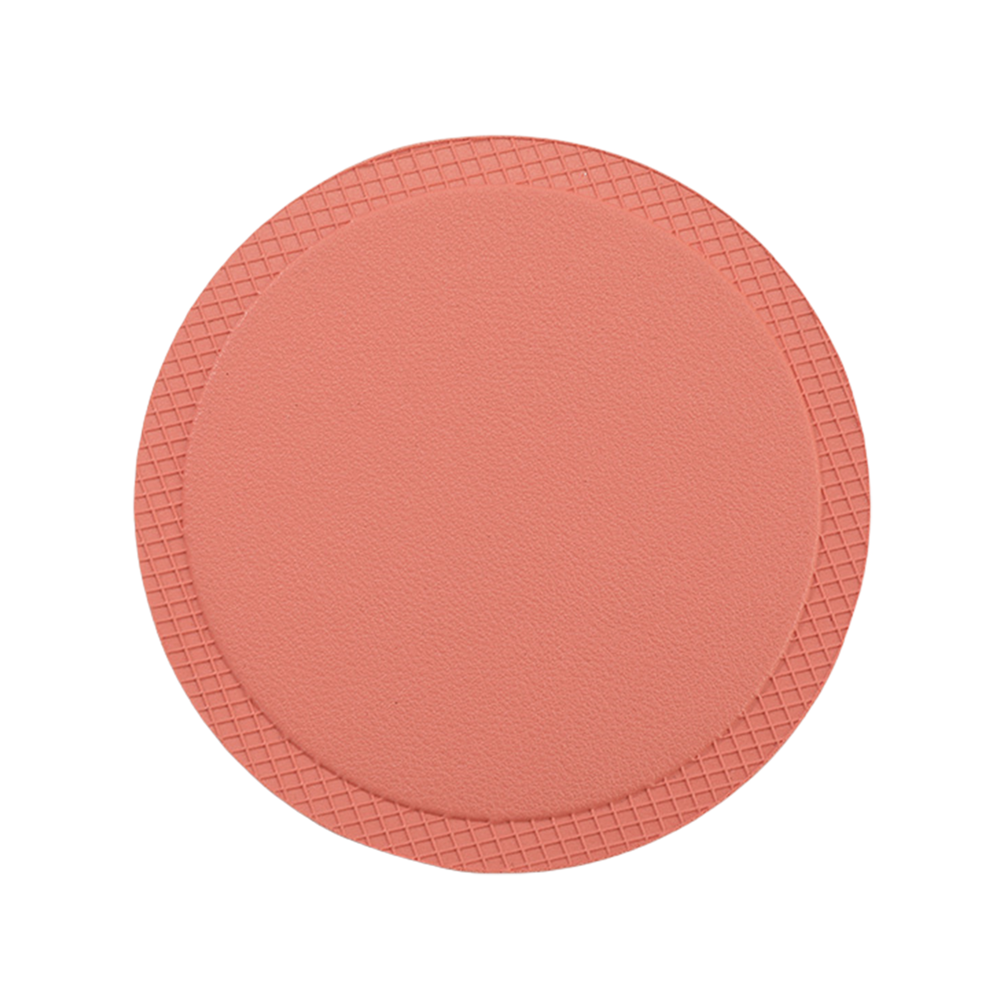 Round PU Leather Drink Coasters 8