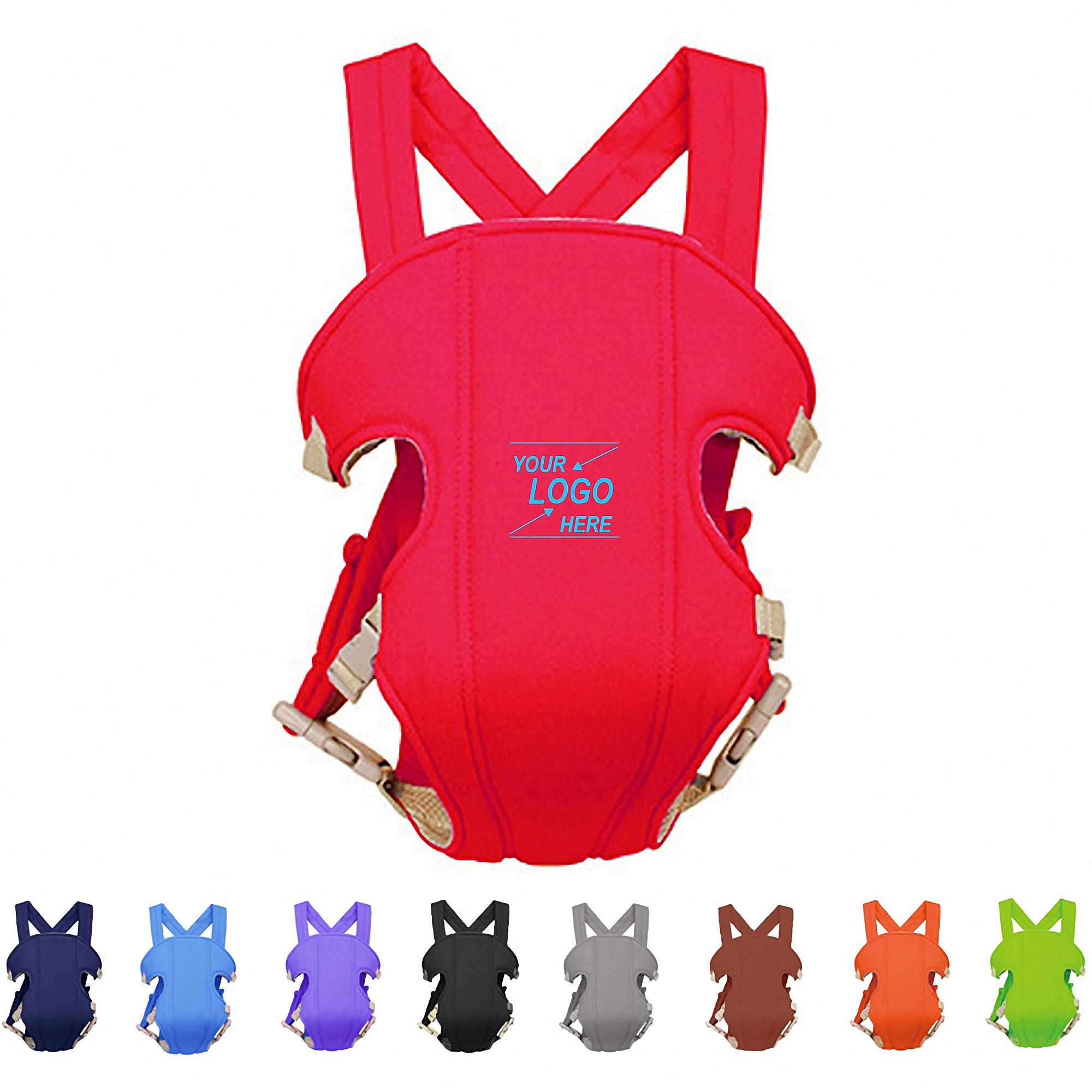 Ergonomic Baby Carrier with Safety Sling