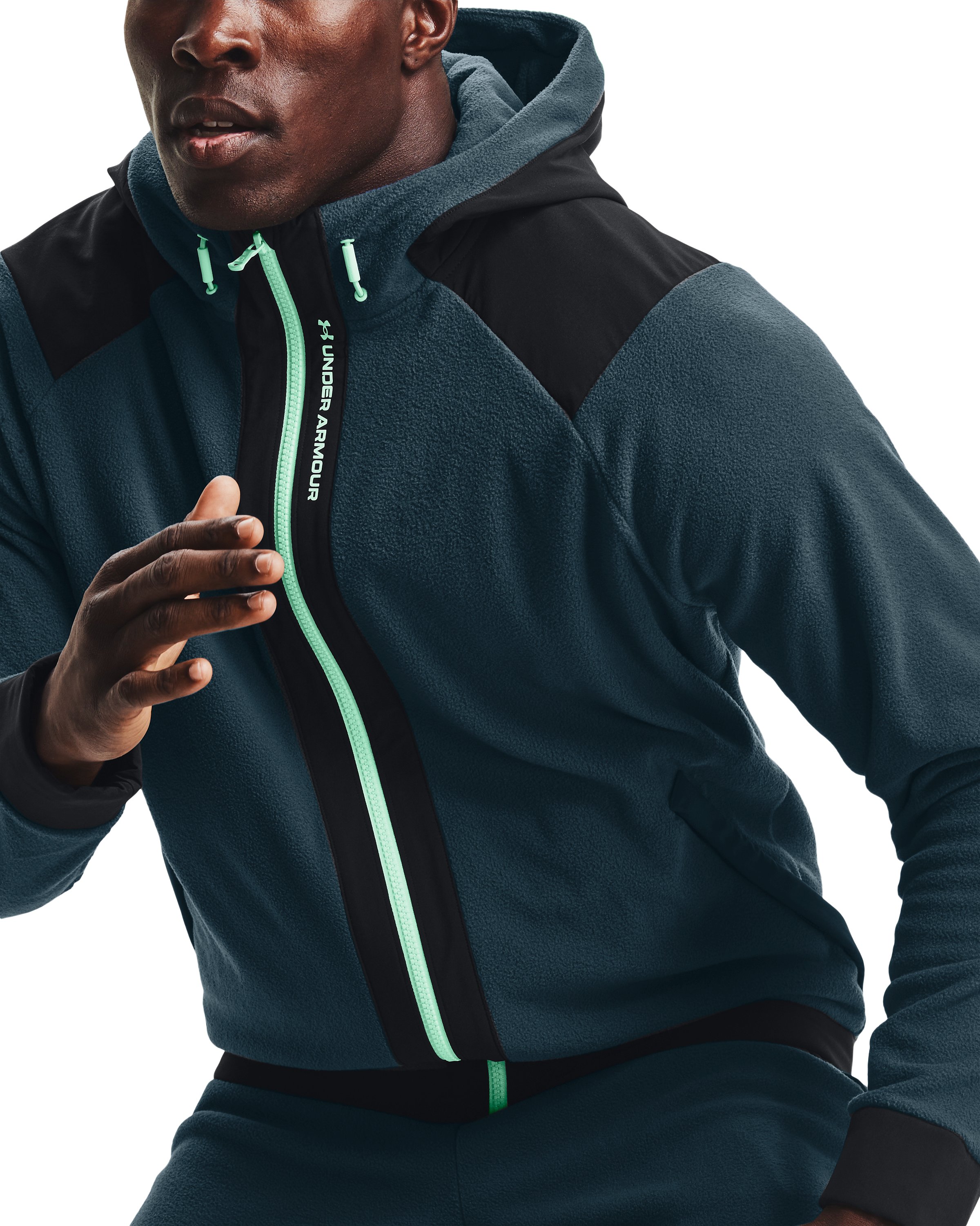 UA RUSH Fleece Men's Full-Zip Hoodie 3