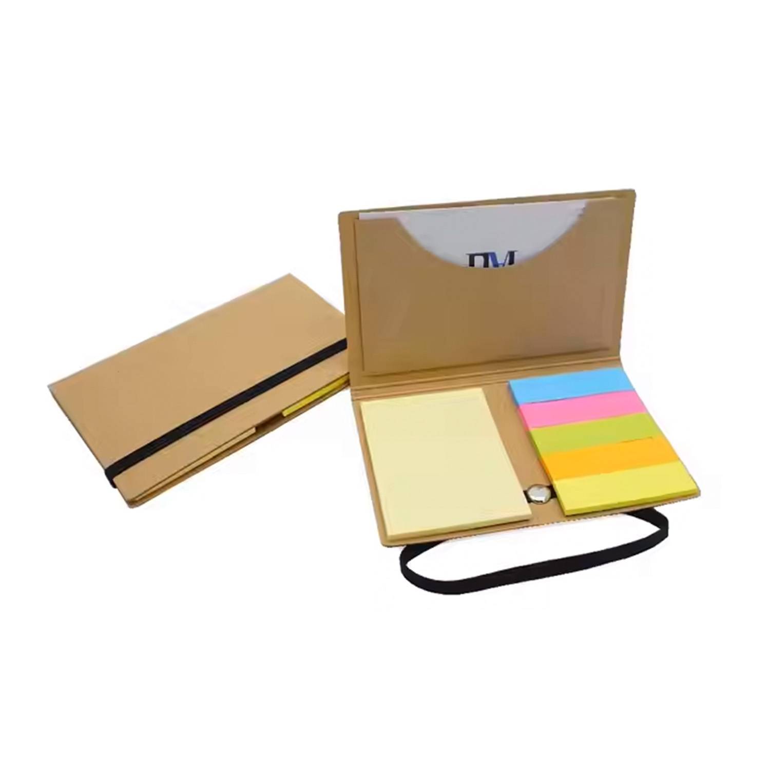 Brown Cover Sticky Notes Booklet 5