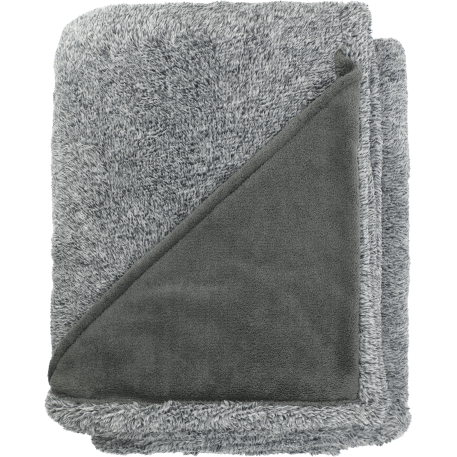 Heathered Fuzzy Fleece Blanket 9