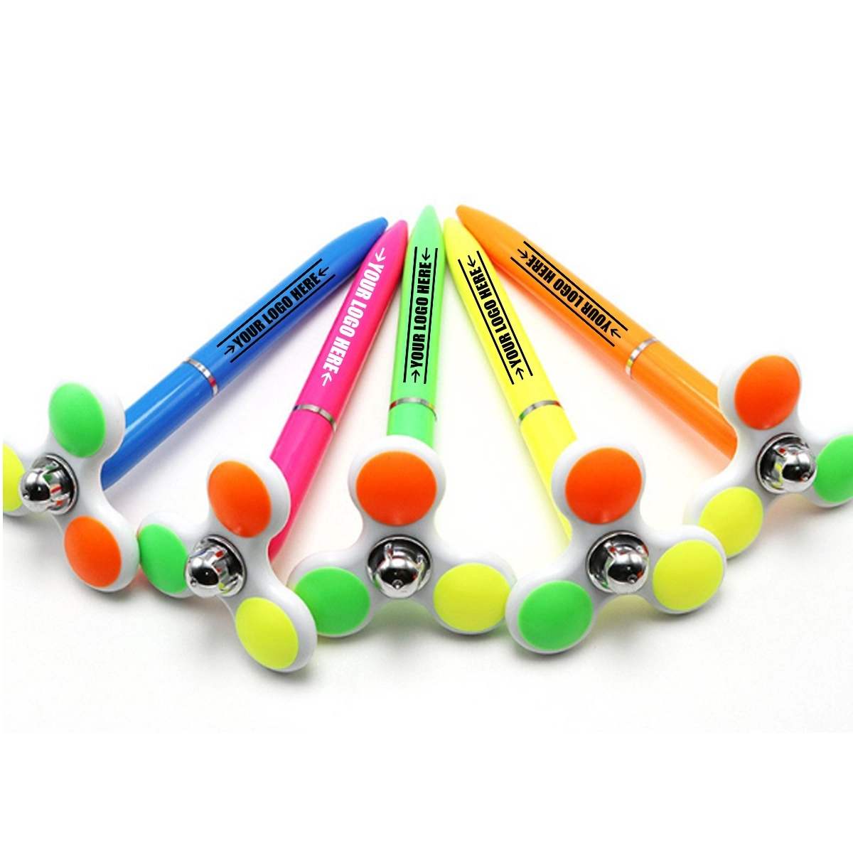 Custom Fingertip Spinner Retractable Ballpoint Pen 2