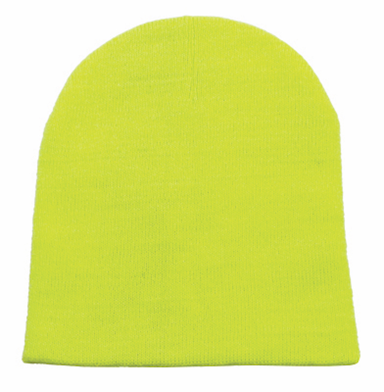 Short Knit Beanie Hat 20