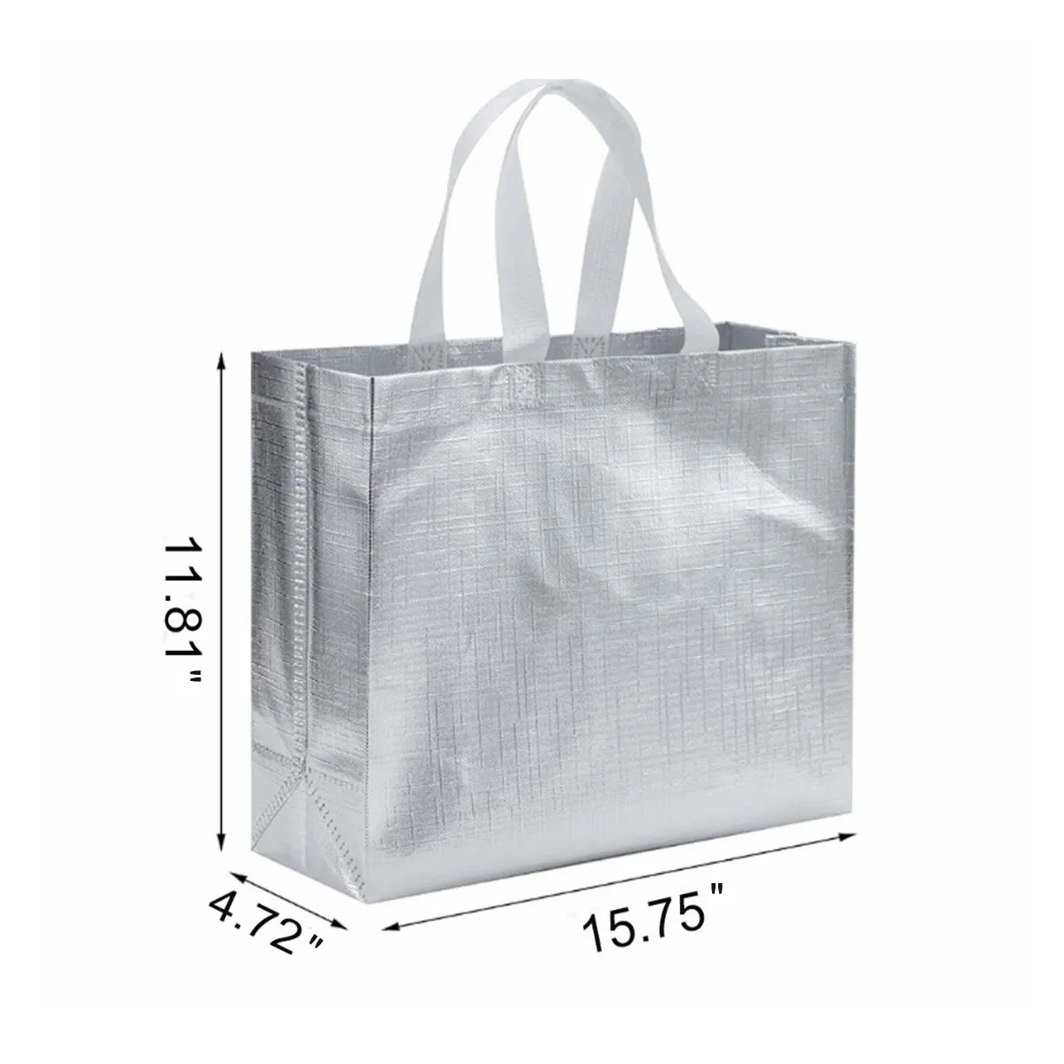 Reusable With Handle Non-Woven Stylish Foldable Shopping Bag 4
