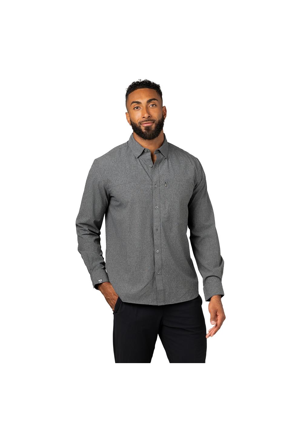 Storm Creek Men's Naturalist 4-Way Stretch Long Sleeve Outdoor Shirt 11