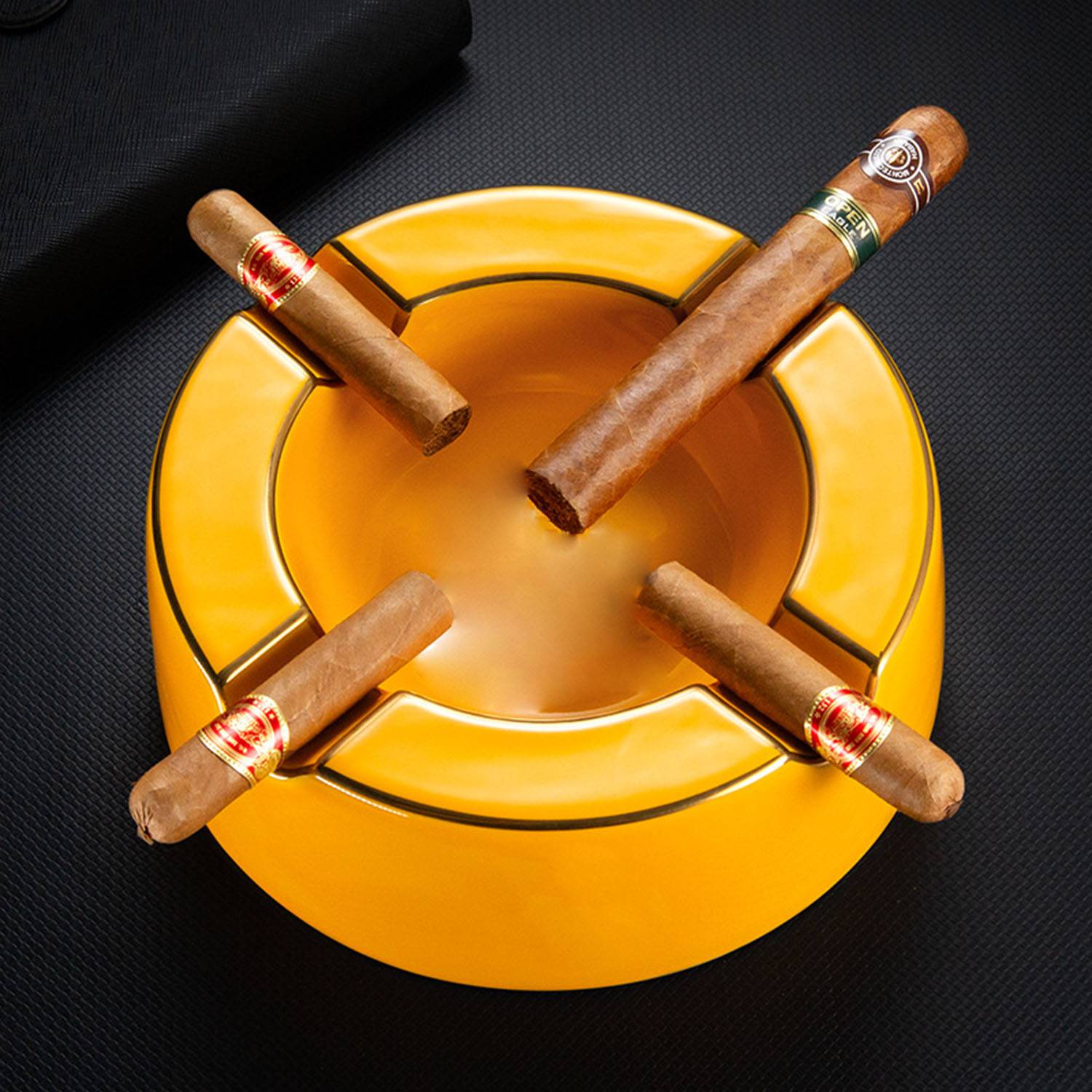 Ceramic cigar ashtray for home use 4