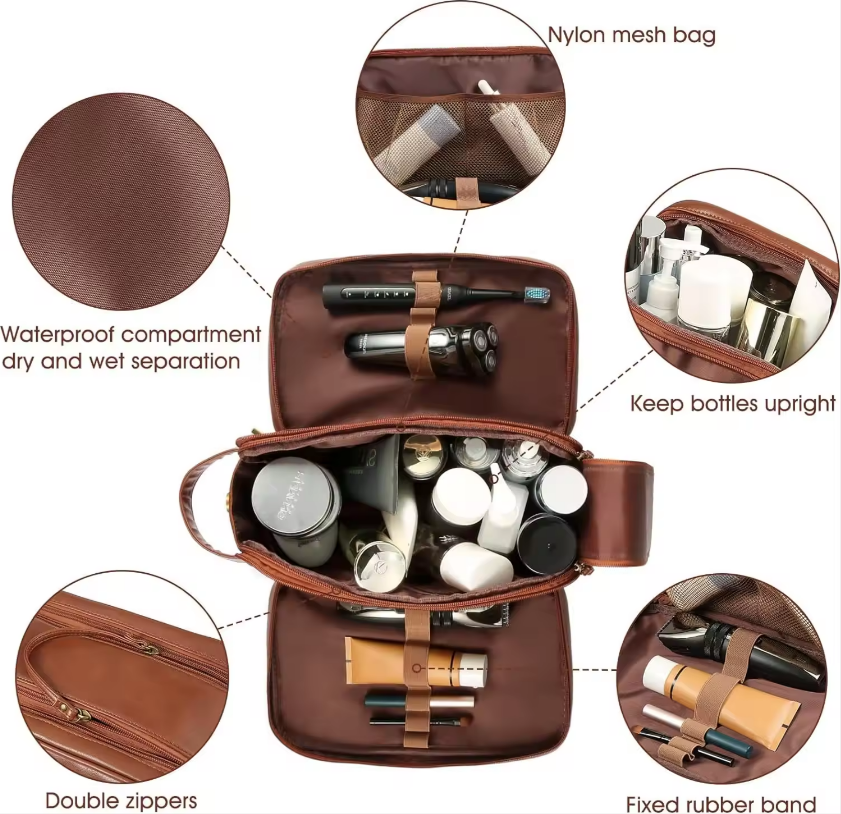 Travel Dopp Kit Toiletry Bag 4