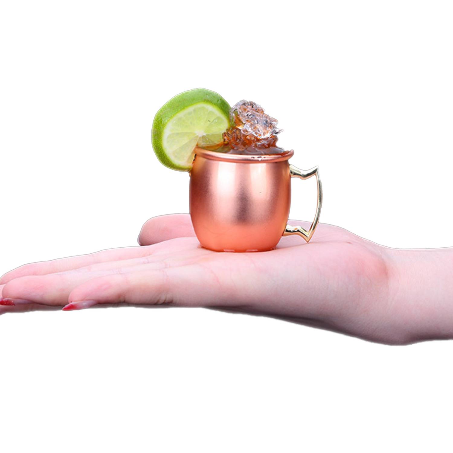 2 OZ SHOTGLASS MINI MOSCOW MULE MUG 4