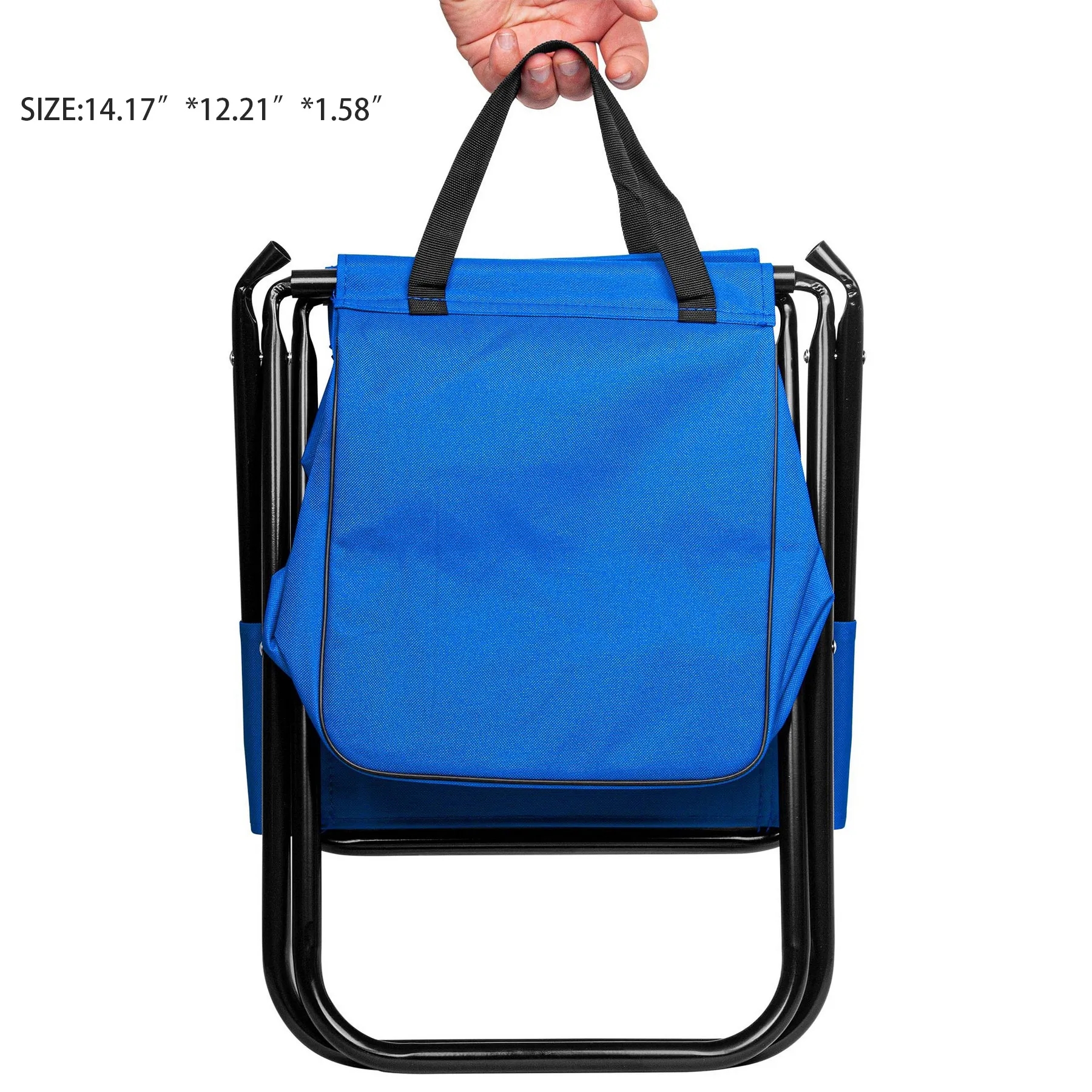 Portable Folding Chair With Storage Pouch 2