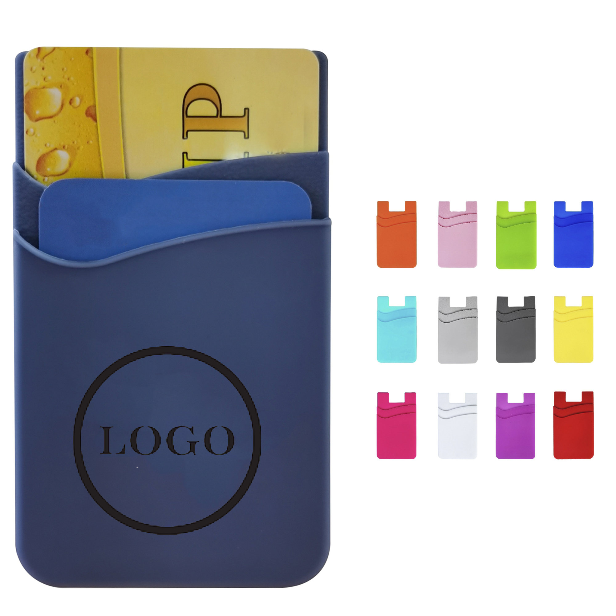 Silicone Phone Case with Dual Storage Pockets 4