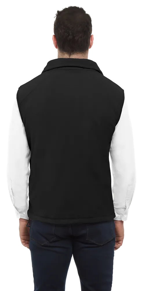 Adult Micro Fleece Zip Front Vest 54