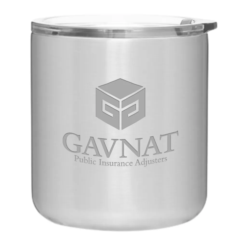 12oz. Double-Wall Stainless Lowball Tumbler 7