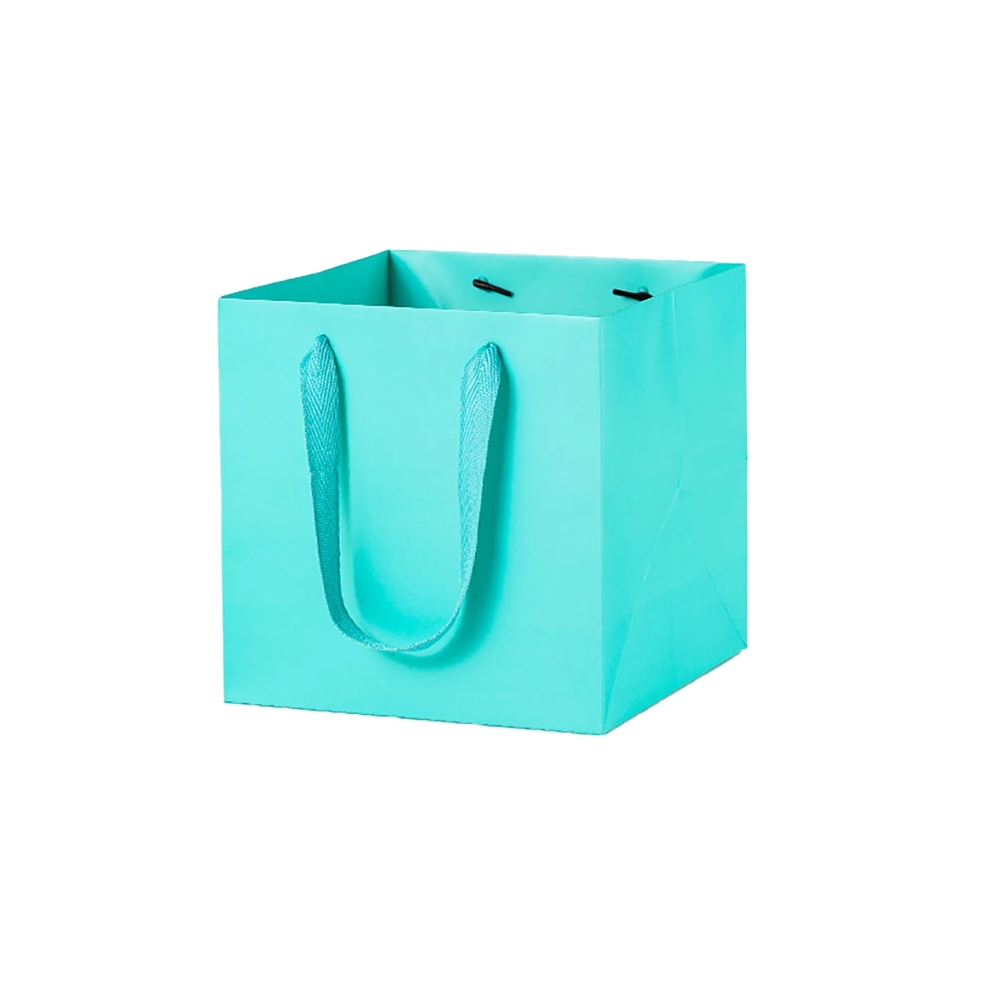 Square Kraft Paper Euro Tote Shopping Bag 10