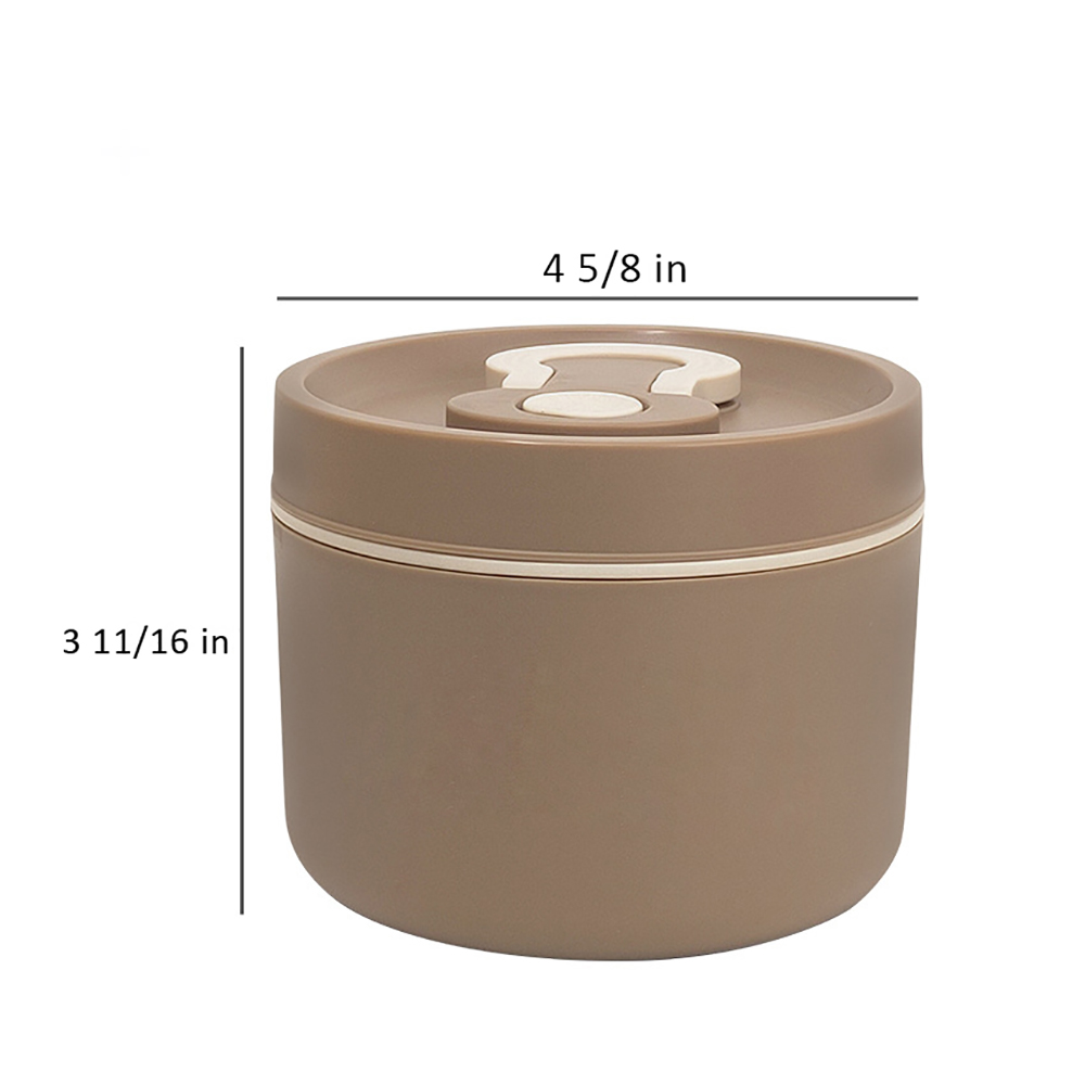 20oz Microwaveable Stainless Steel Lunch Box 2