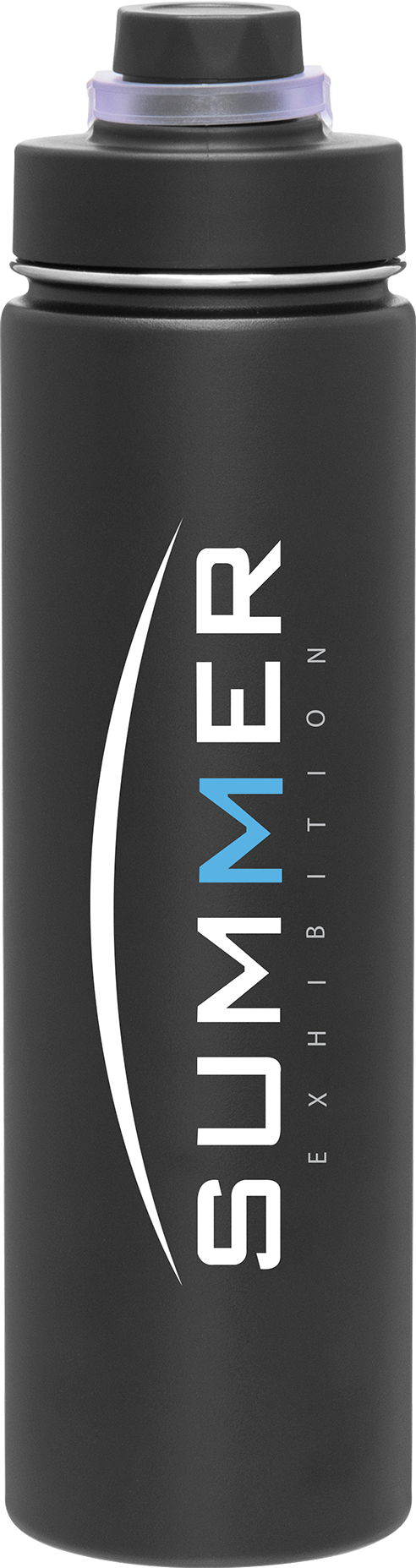 24 oz h2go conquer - powder, custom water bottle with logo imprint 12