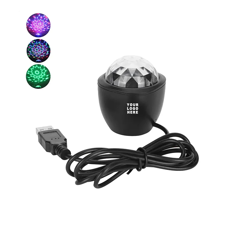 Party Lights 3W Voice Control Disco Ball Lamp 6