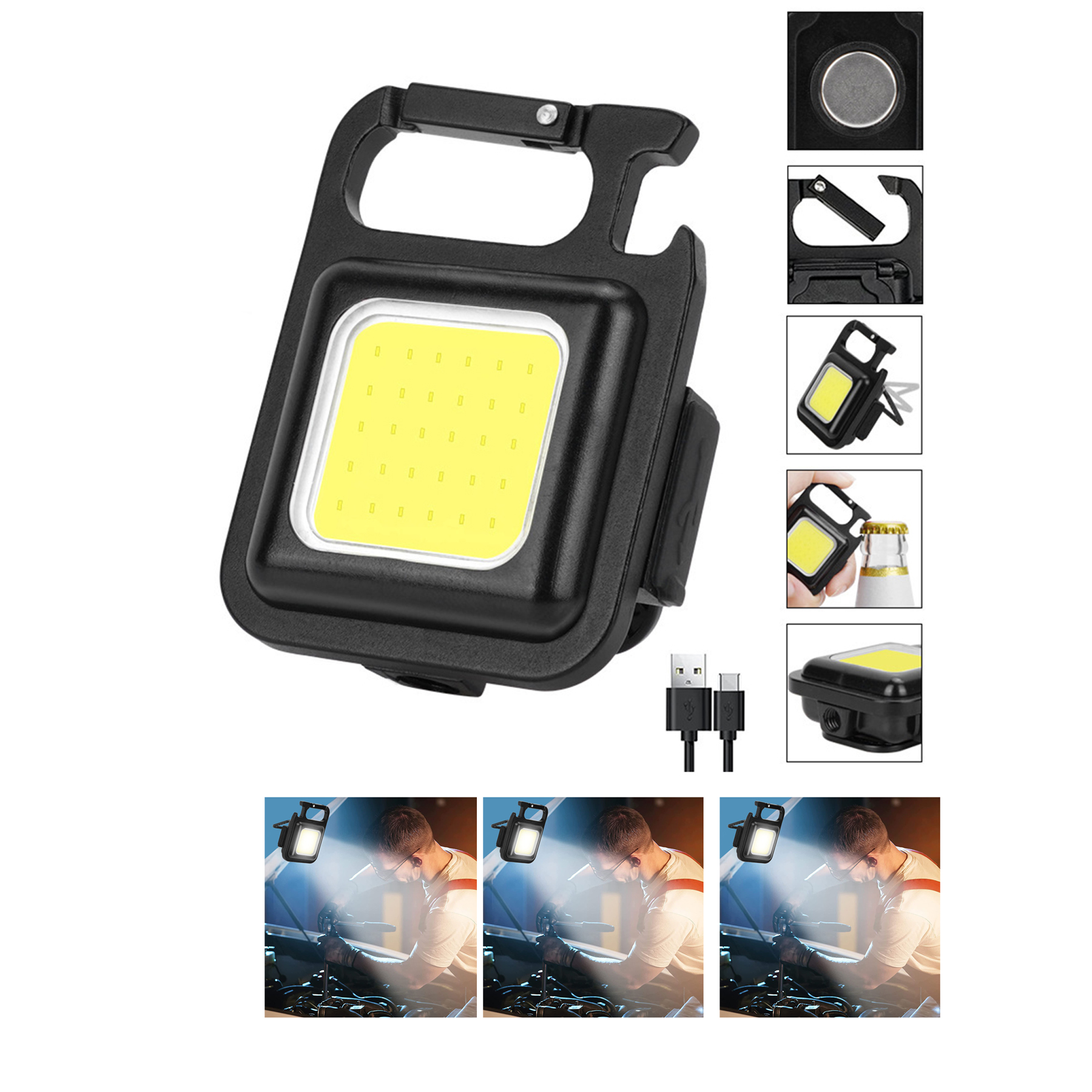 Mini Keychain Flashlight 2