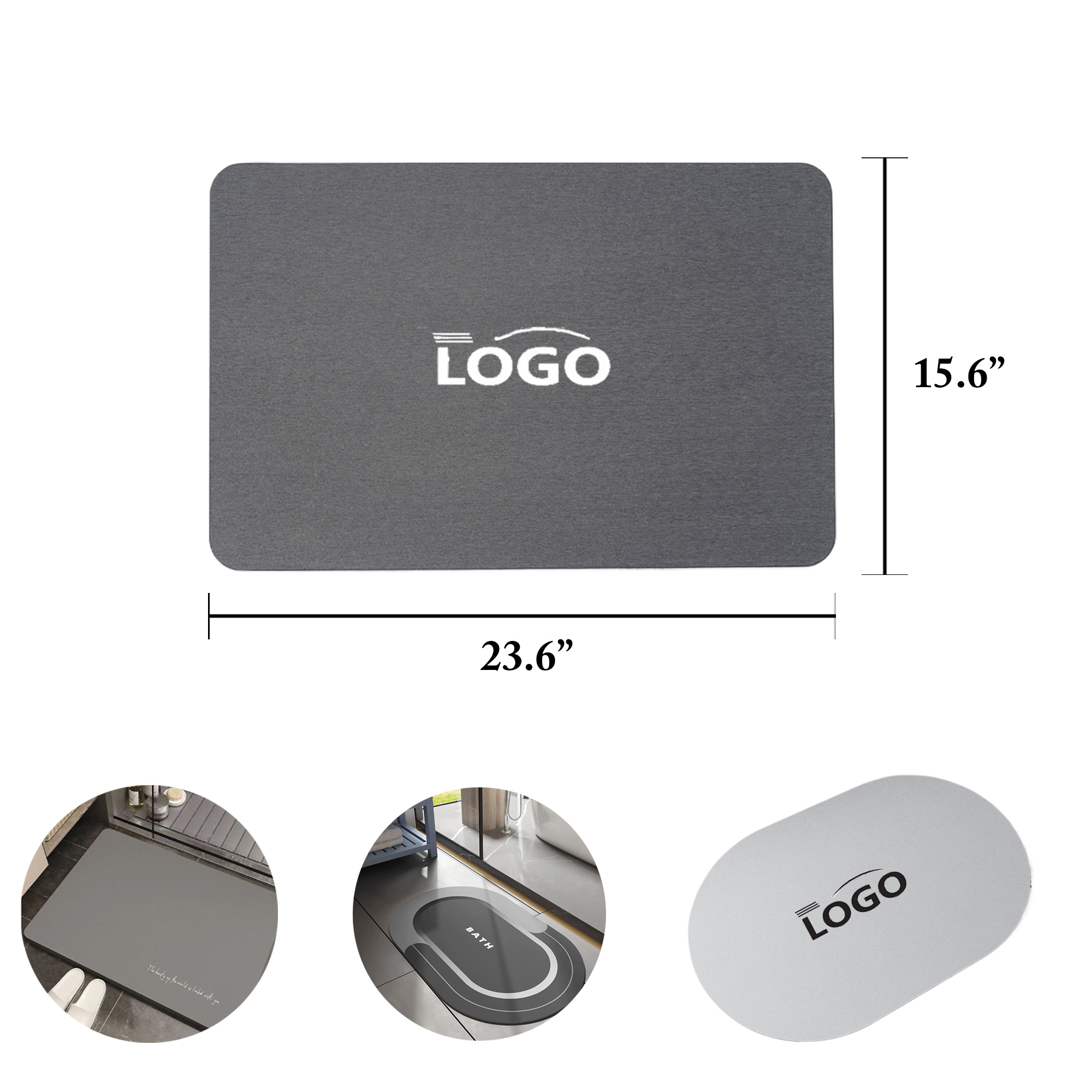 3mm Tech Fabric Absorbent Polyester Mat 1