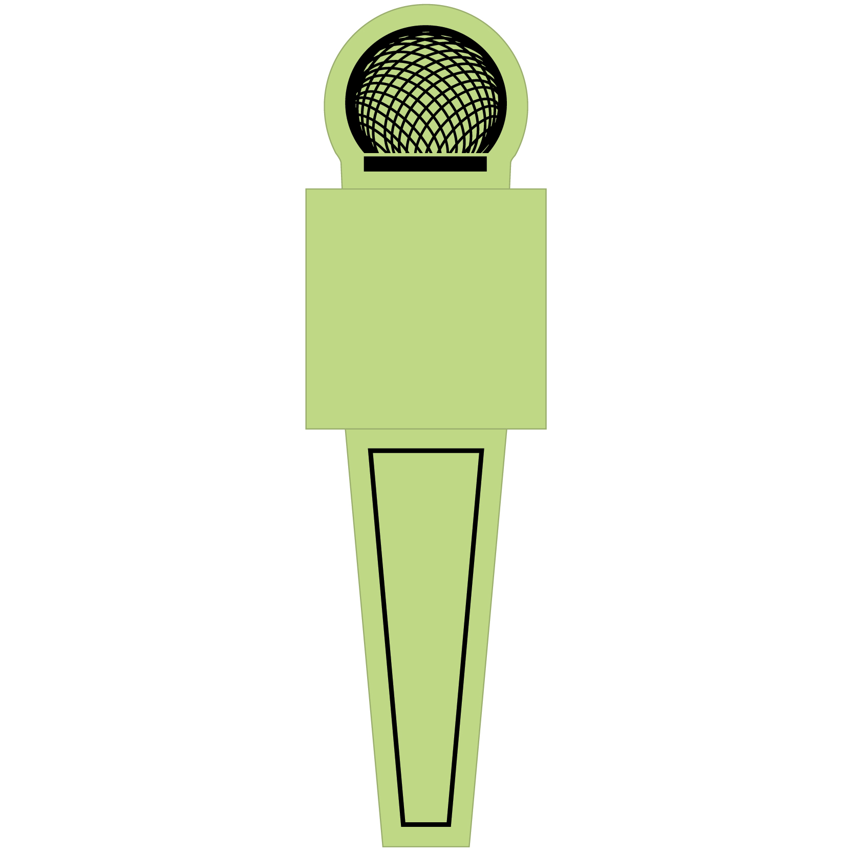 Foam Microphone Waver 25