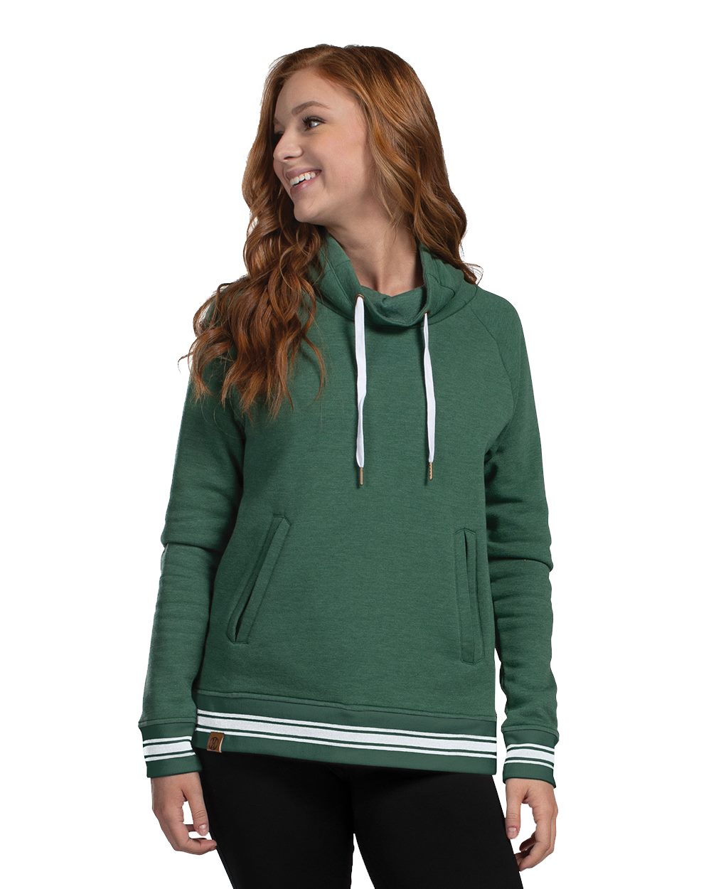 Women's All-American Fleece Funnel Neck Sweatshirt - 229763 32