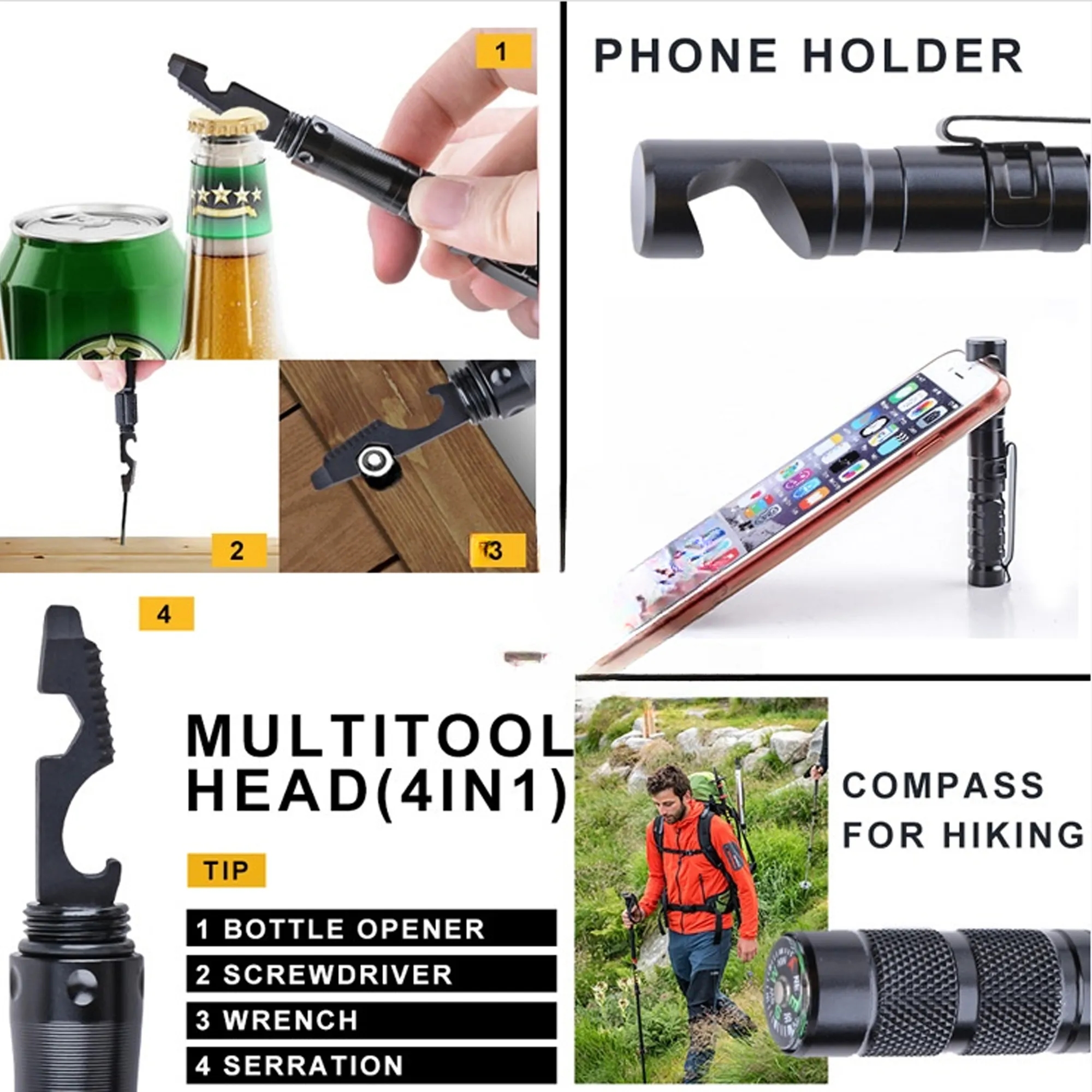 11 in 1 Multitool Tactical Pen 4