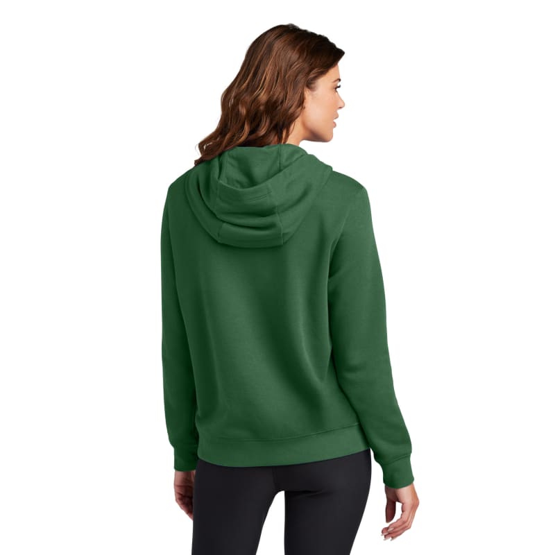 Nike Ladies Club Fleece Sleeve Swoosh Pullover Hoodie 17