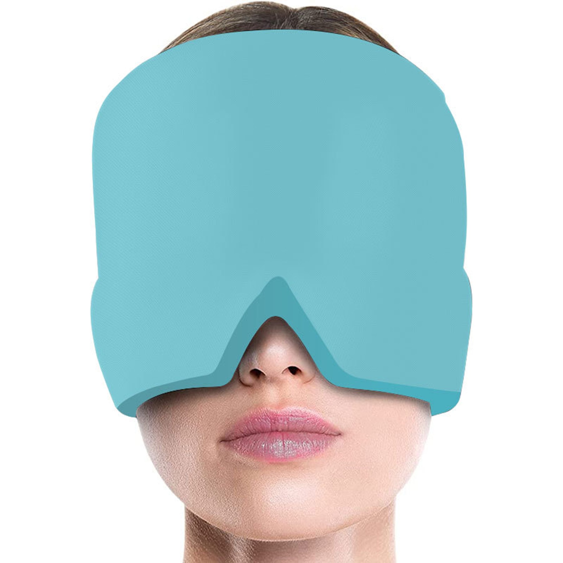 Ice Pack Mask Cooling Gel Headache Relief Cap 2