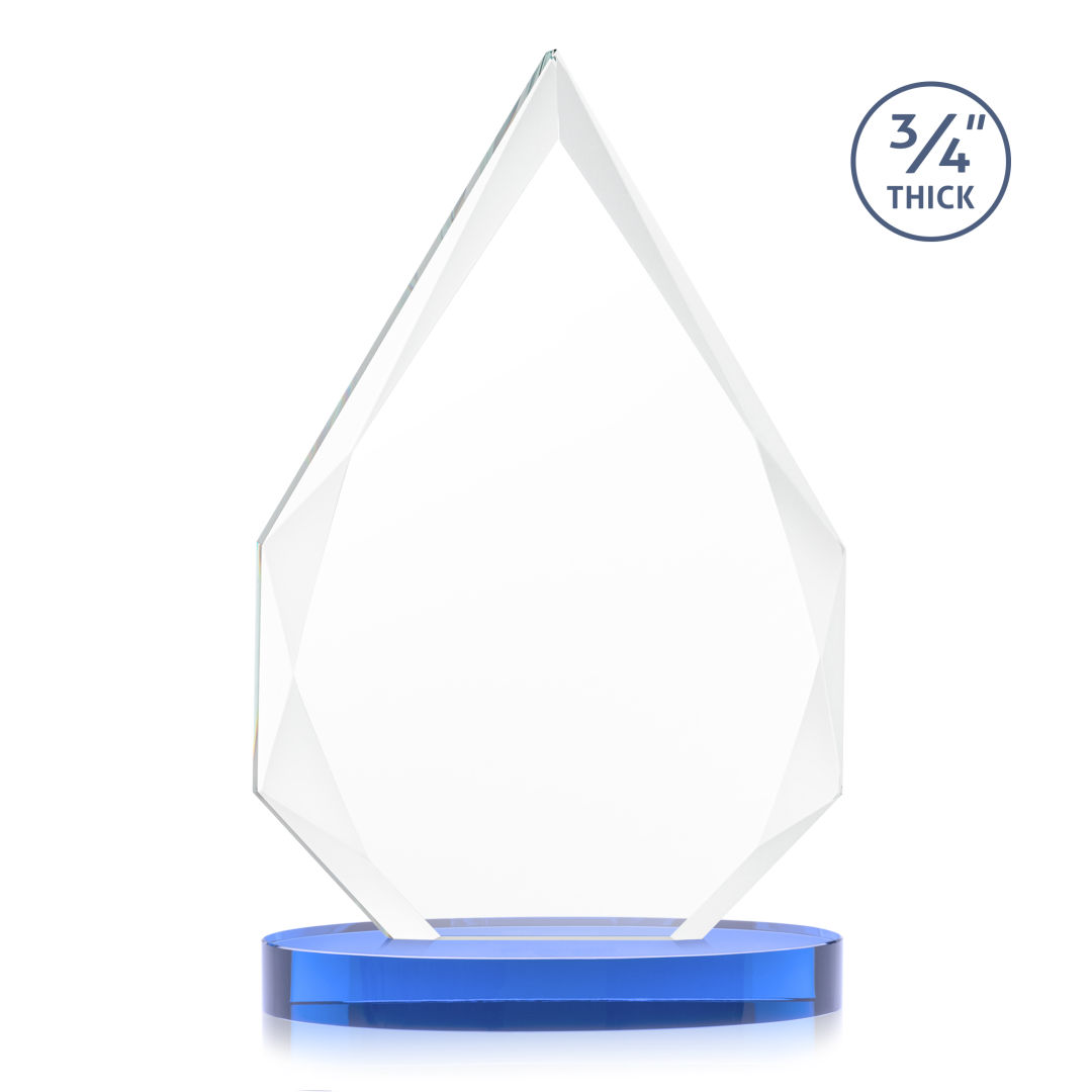 Hawthorne VividPrint™ Award on Alberton Base - Sky Blue 8