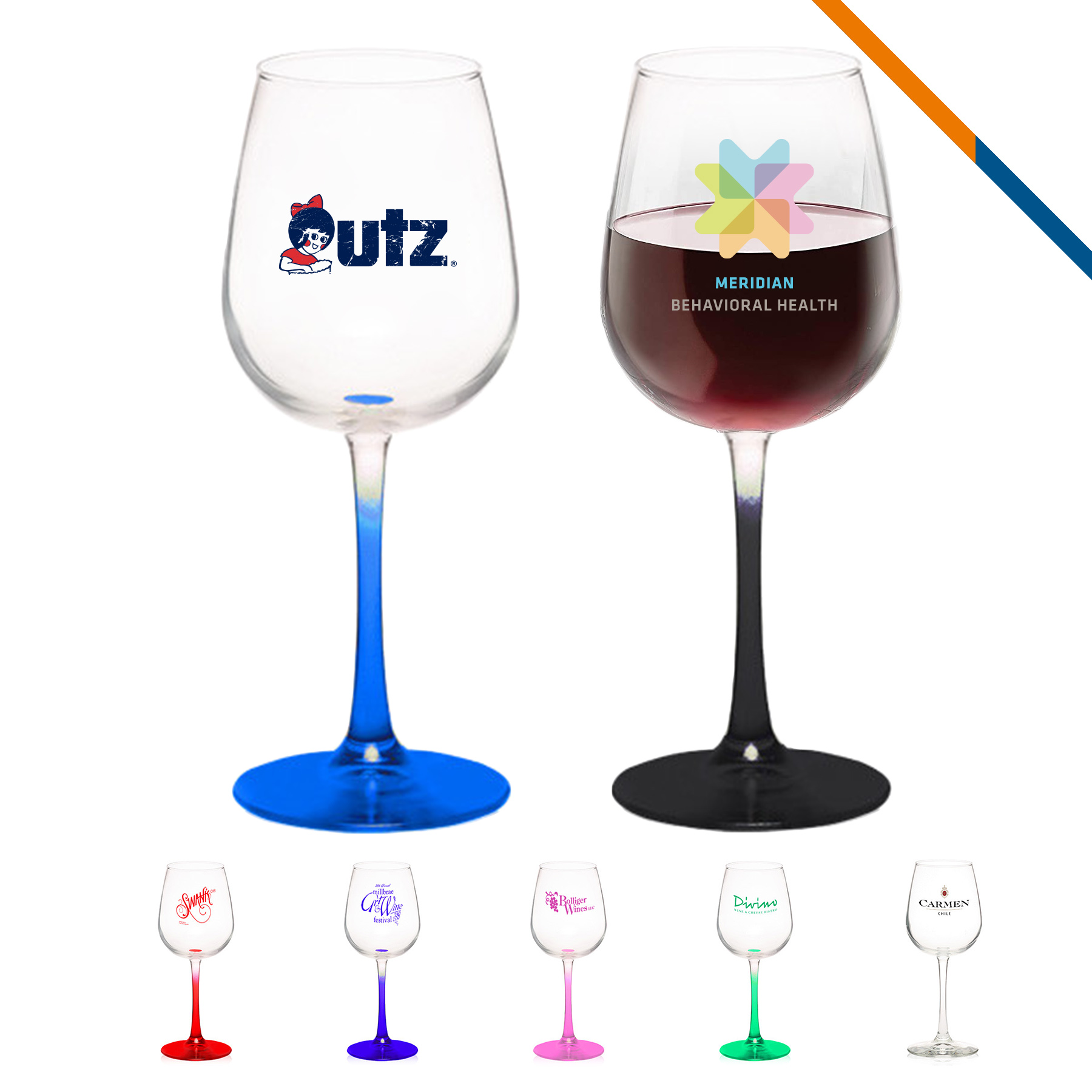 Libbey Teri Wine Glasses - 12 OZ. 2
