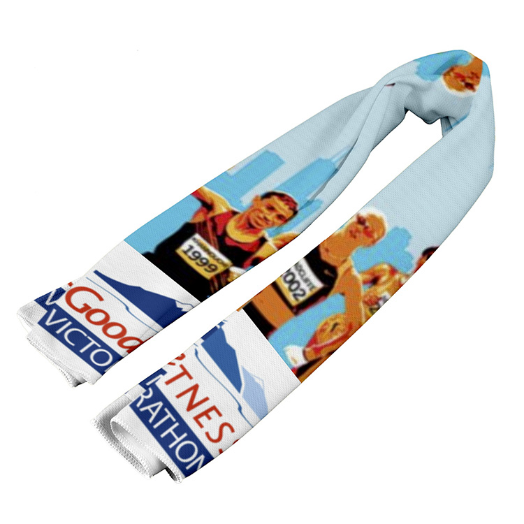 The "Full Color Arctic" - Recycled RPET Cooling Towel 3