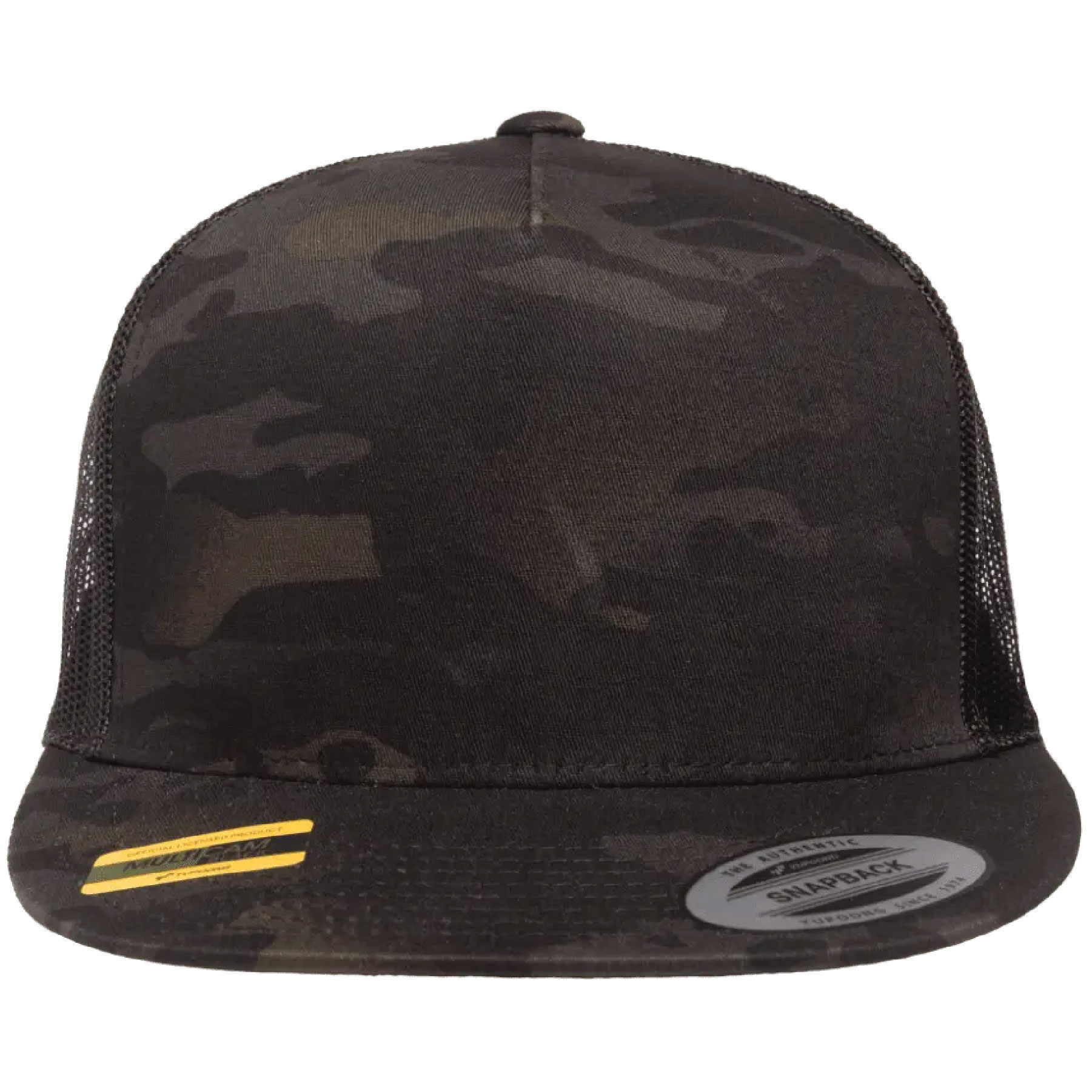 Yupoong 6006MULTI YP Classics Five-Panel Classic Trucker Hat with Leatherette Patches or Embroidery 10