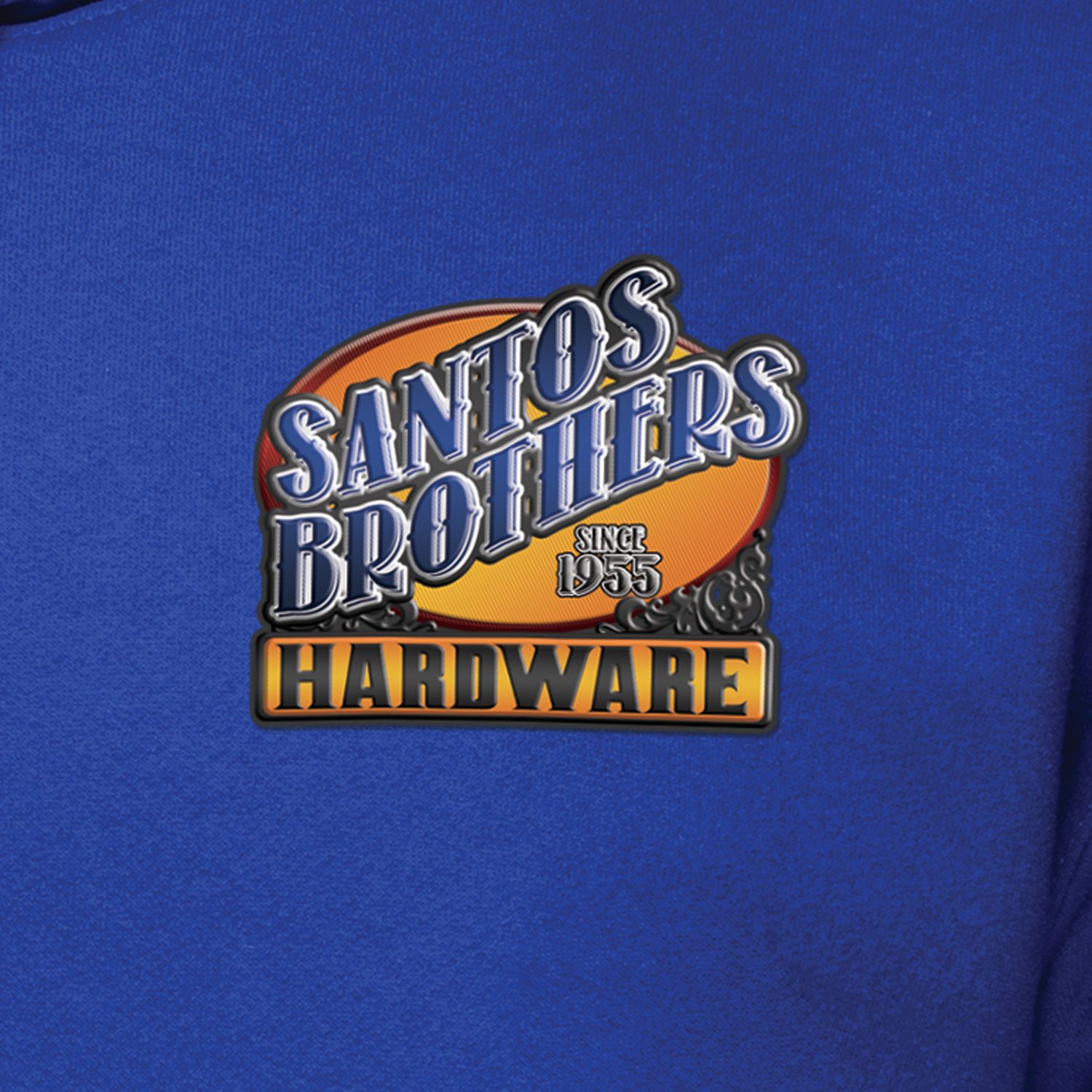 PULLOVER HOODIE - EMBROIDERED