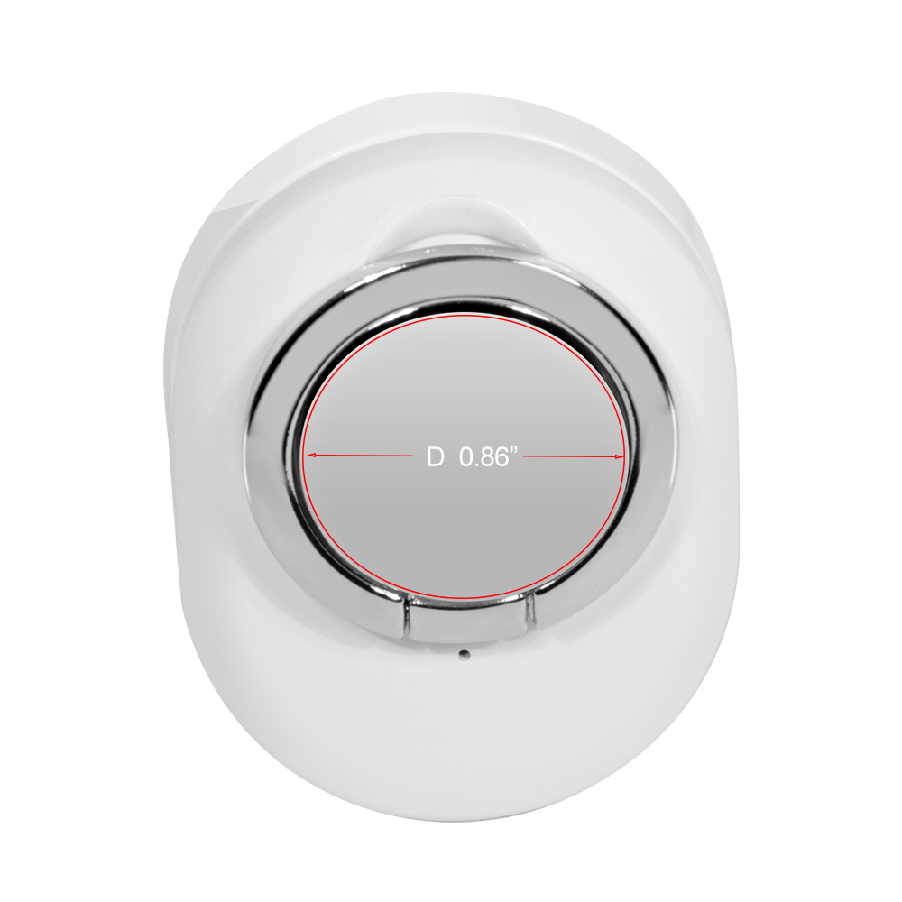 Roseville 5W Wireless Ring Charger w/ Built In Charging Cable & Ring Phone Stand