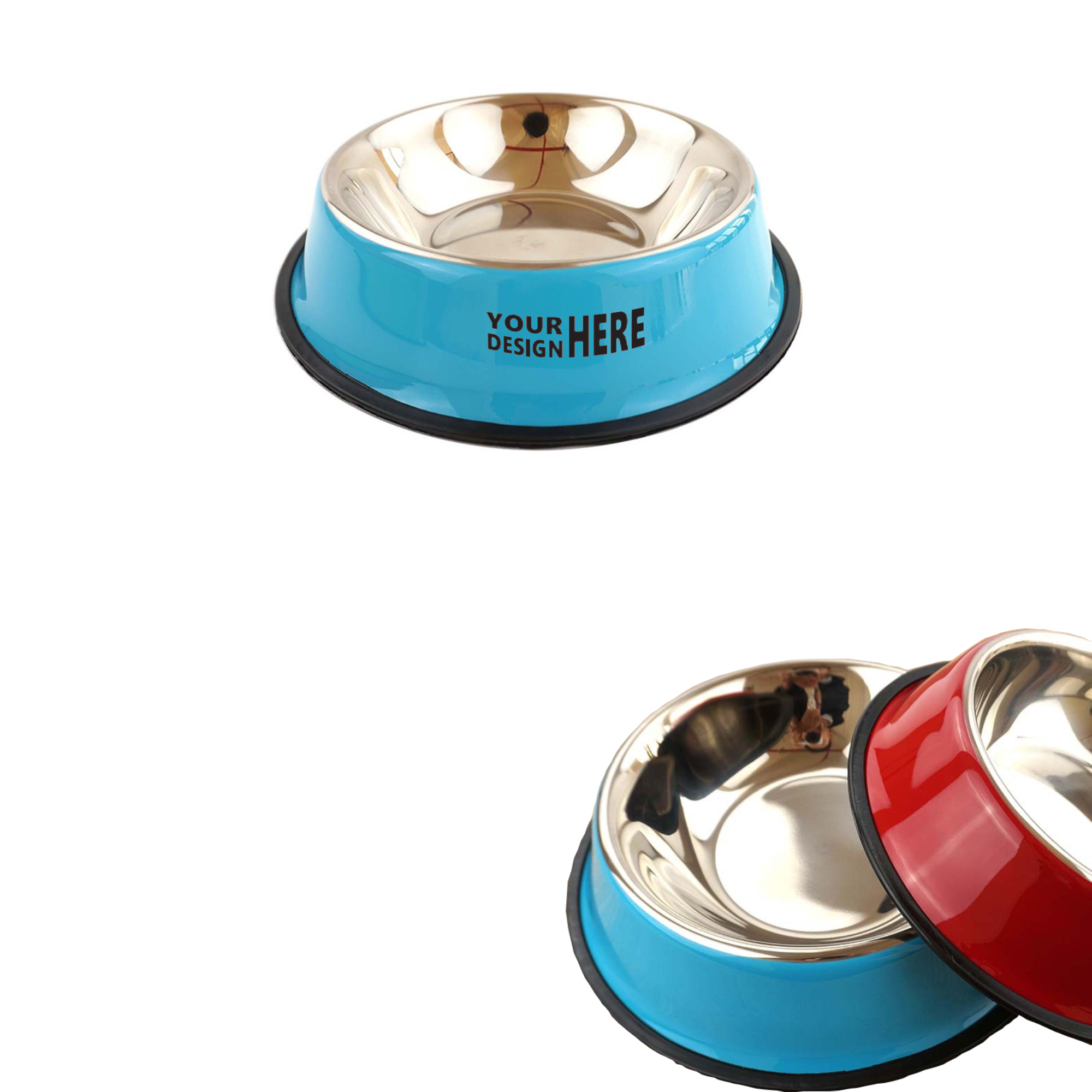 Stainless Steel Pet Bowls 2