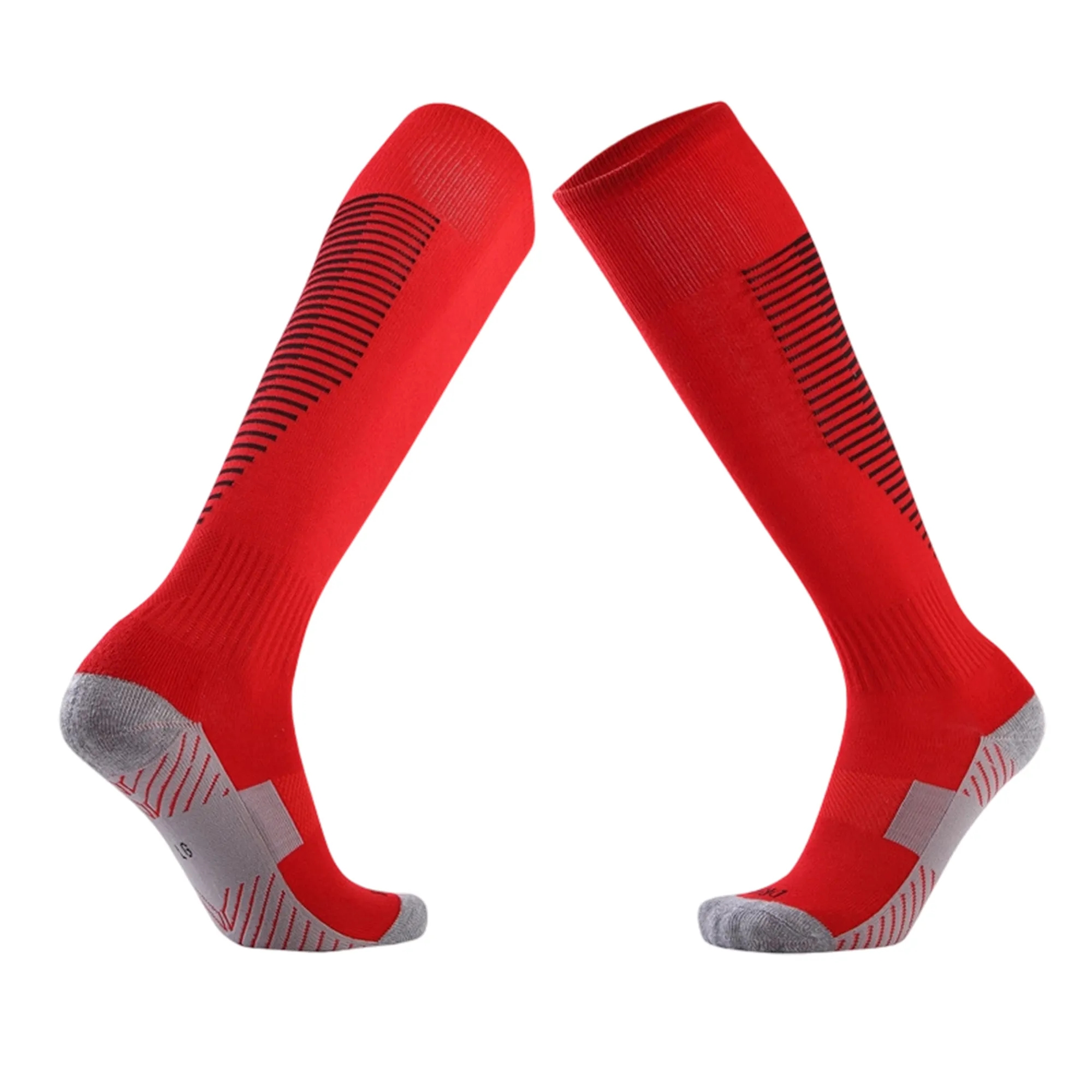 Professional Knee-High Soccer Socks with Cushioning 8
