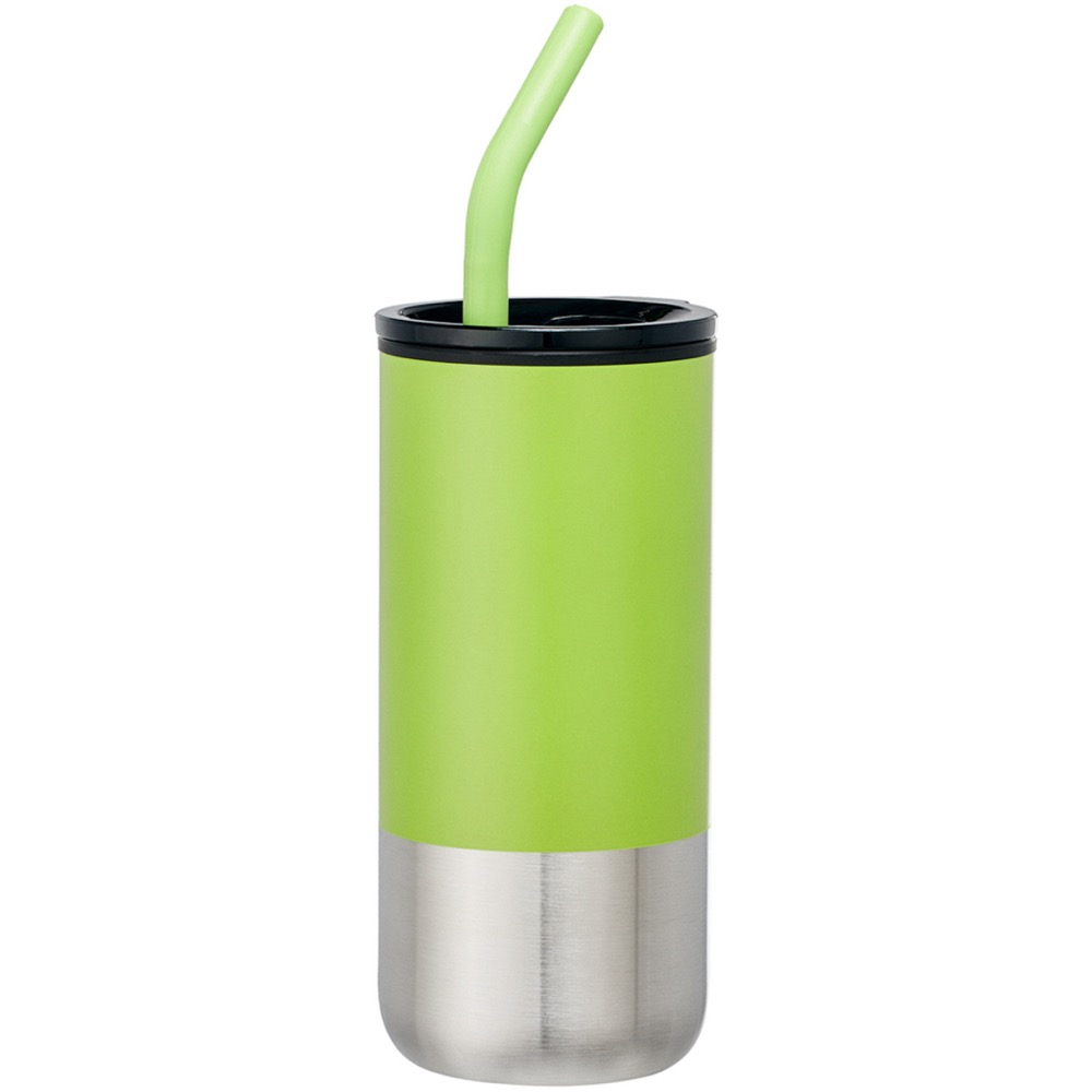 18oz. Stainless Steel Straw Tumbler. 12