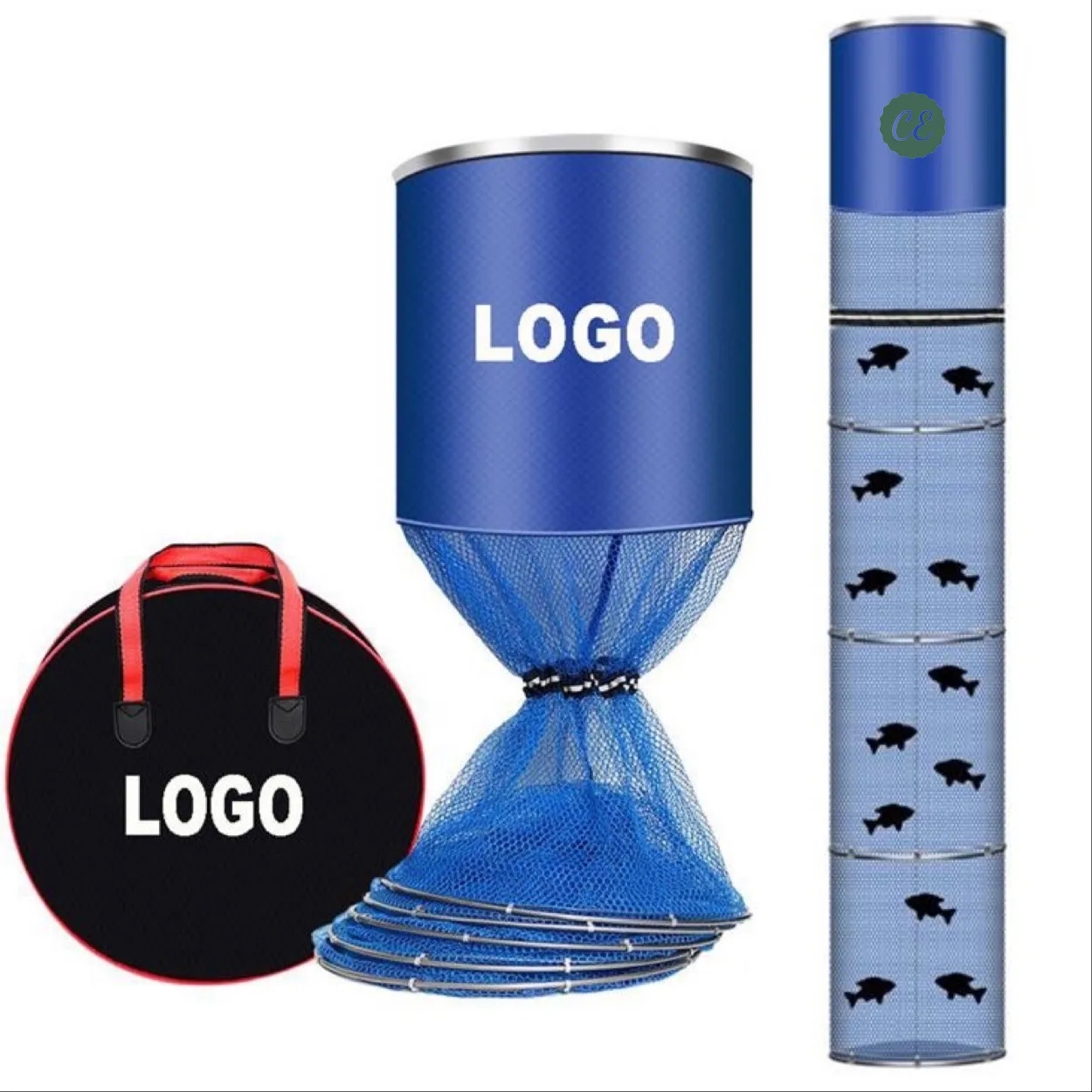Fishing Wraps Net Fish Care With Storage Bag 3