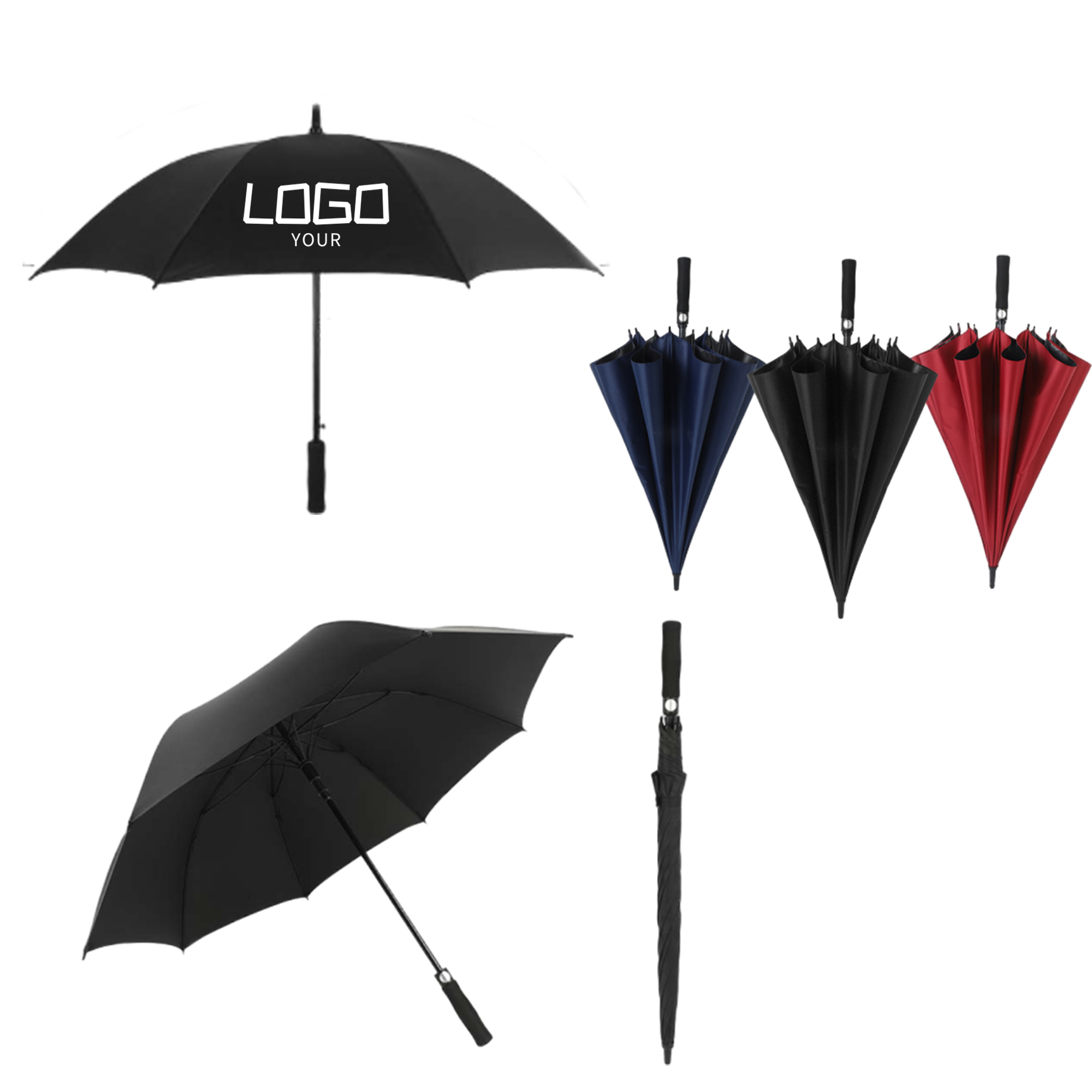 Automatic Open Business Golf Umbrella 1